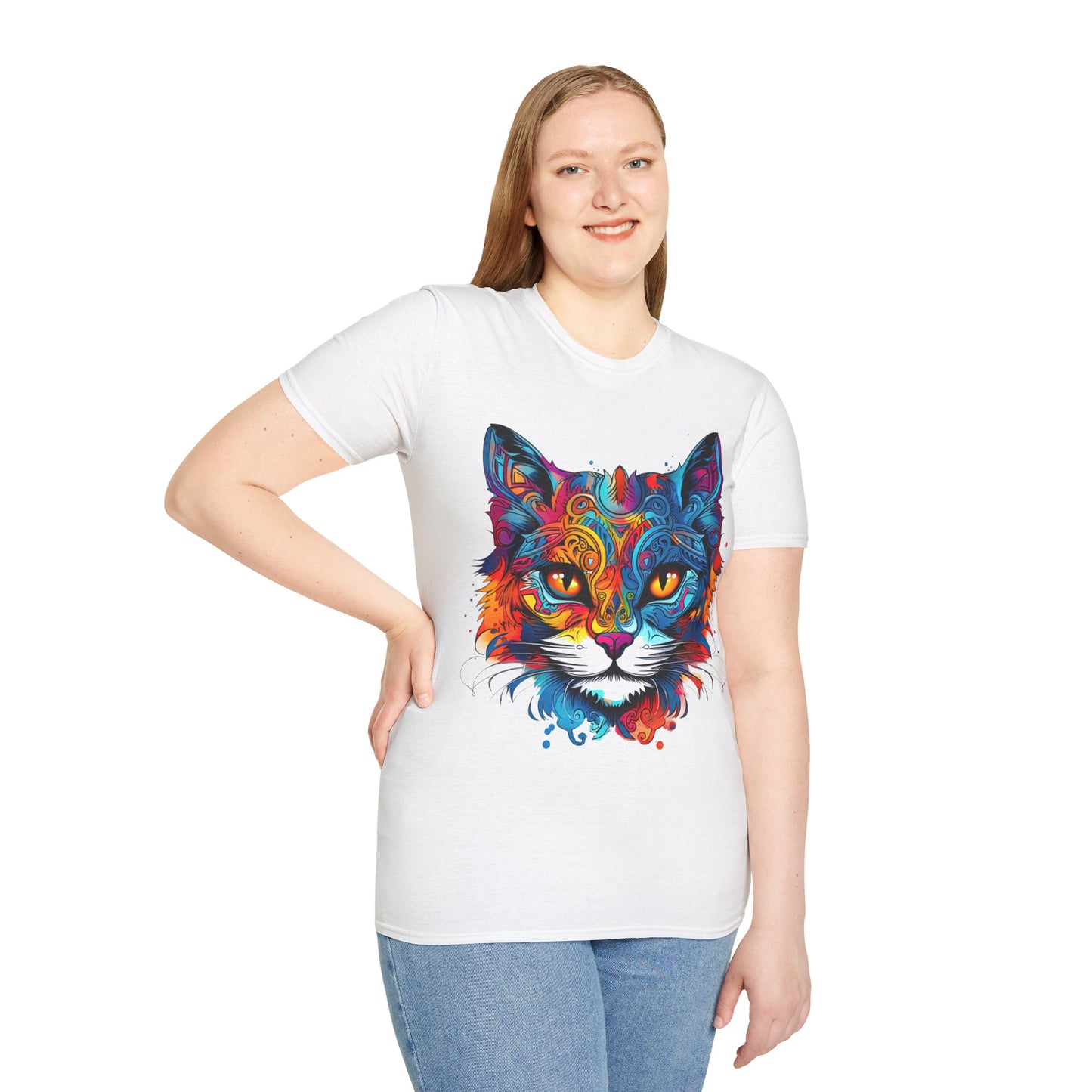 Exotic Cats Gift, Cat Lover's Shirt, Mens Woman's Unisex Shirt, Softstyle T-Shirt Tee Teeshirt Beautiful Jewel Kitty Cat Shirt