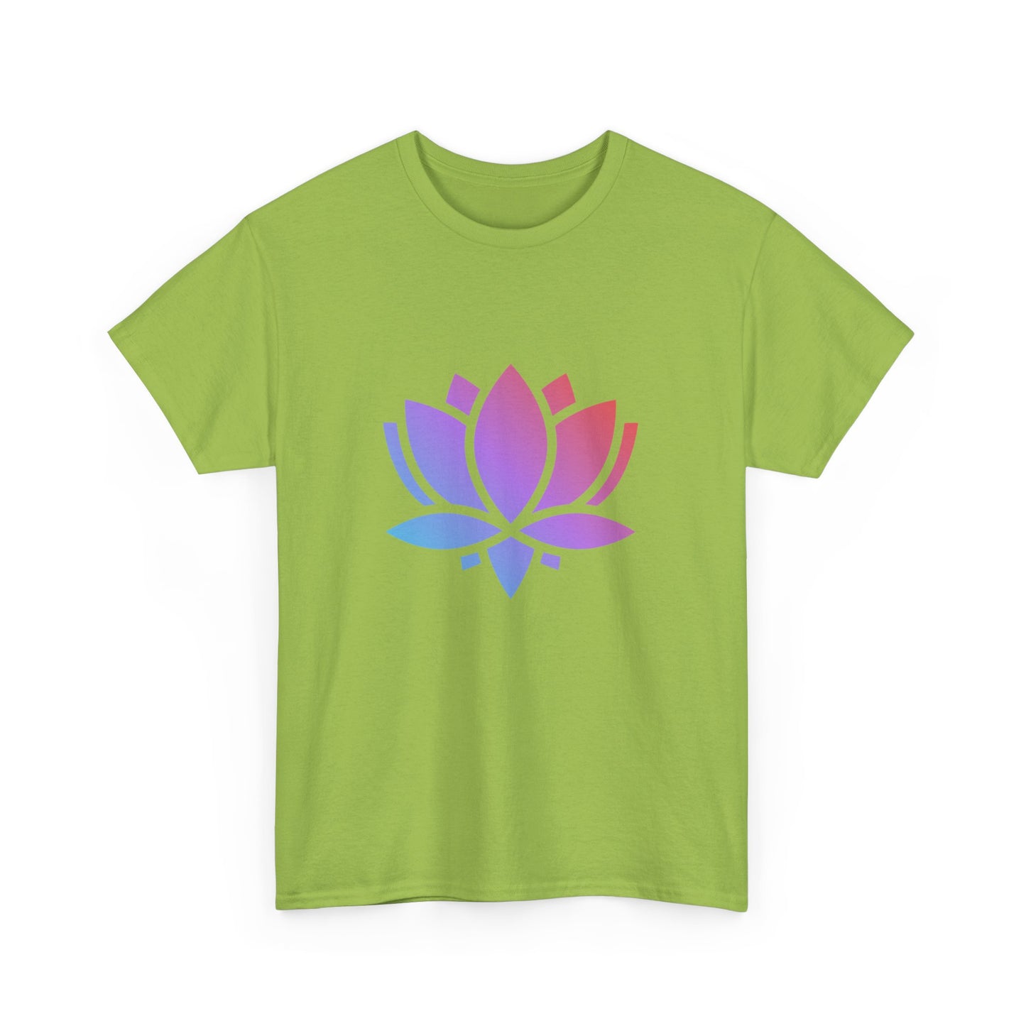 Zen Lotus Flower Tee shirt, Graphic Tees, Yoga Wear, Zen, Spiritual, Meditation Gifts Unisex Heavy Cotton  Graphic Tee T-Shirt