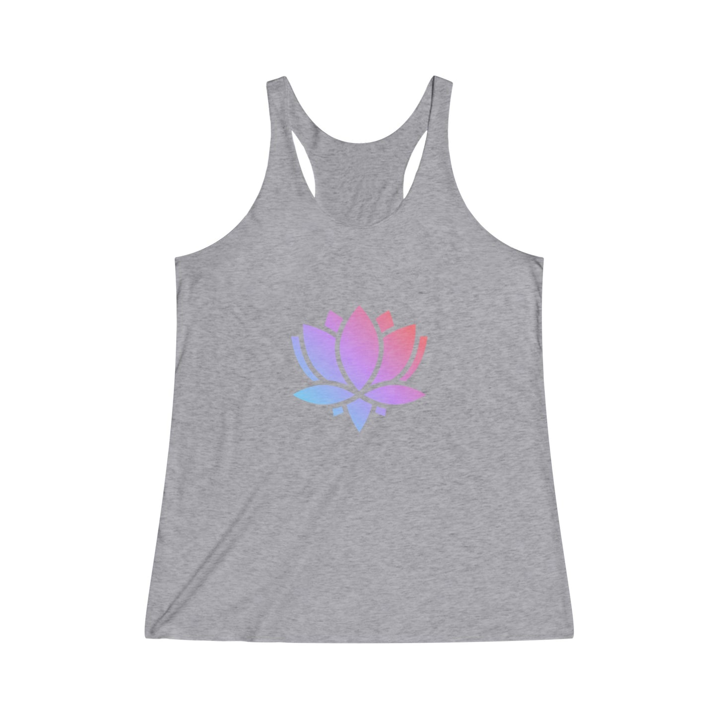 Zen Lotus Flower Yoga Tank, Namaste Tee Shirt,  Women's Yoga Shirt, Athletic Racerback Tank Top Shirt