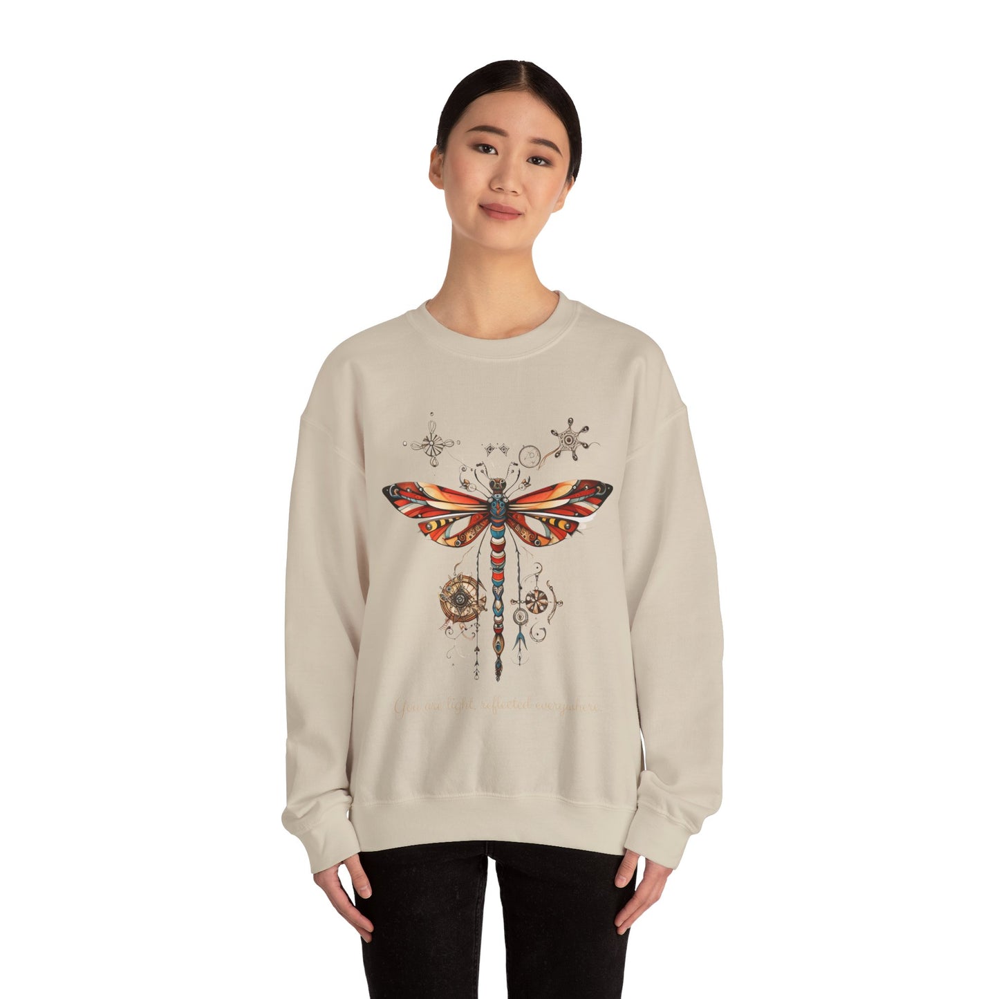 Dragonfly Shirt, Dragon Fly Lovers Gift - inspirational Unisex Long Sleeve Jersey Cotton Shirt Mens Women's Sweatshirt Sweat Shirt