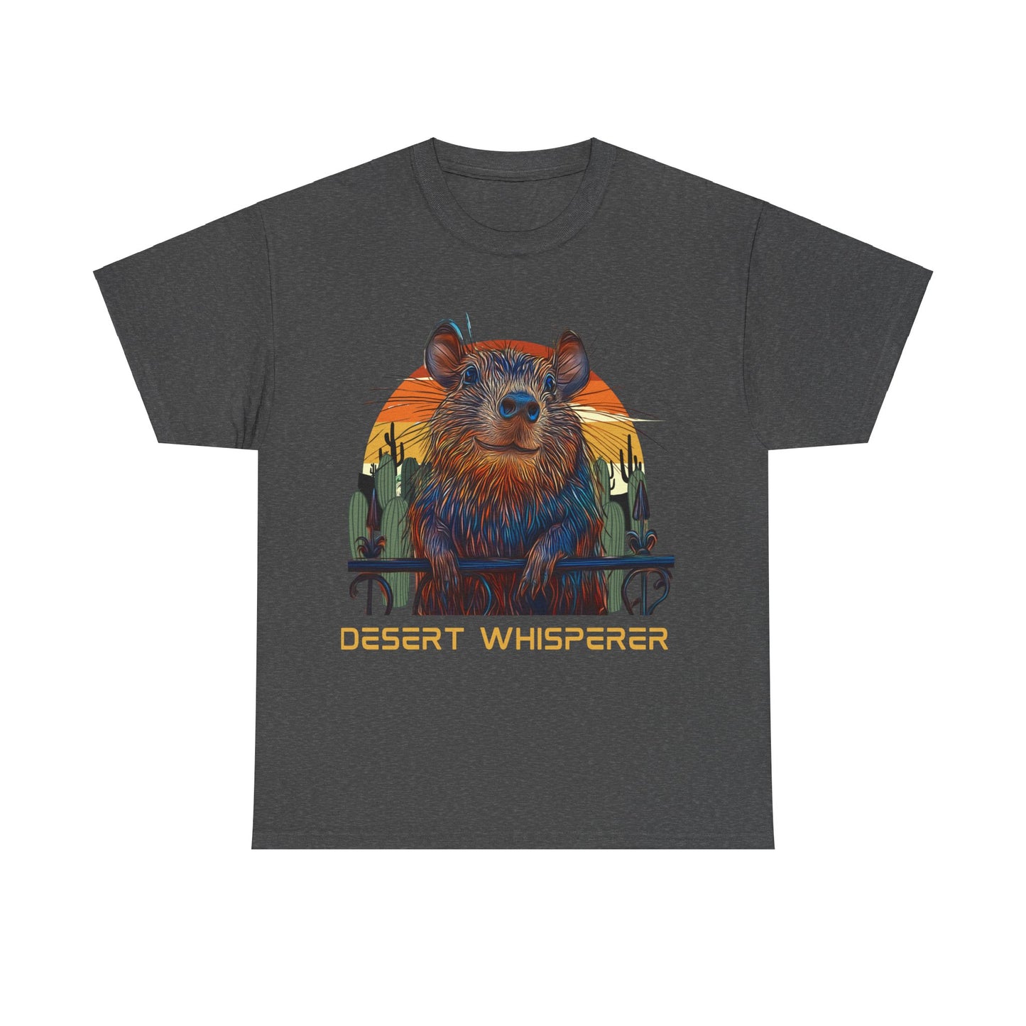 Javelina "Desert Whisperer" -  Sedona and Arizona Shirt, Javelina Lover Unisex Heavy Cotton Tee T-Shirt