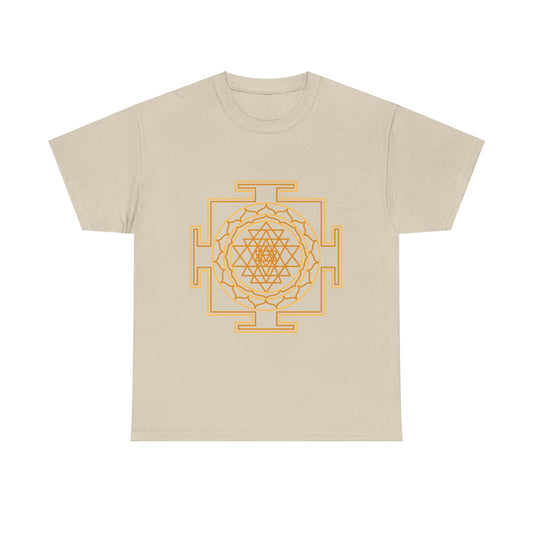 Sri Chakra, Shri Yantra Tee shirt, Graphic Tees, Yoga Wear, Zen, Spiritual, Meditation Gifts Unisex Heavy Cotton  Graphic Tee T-Shirt