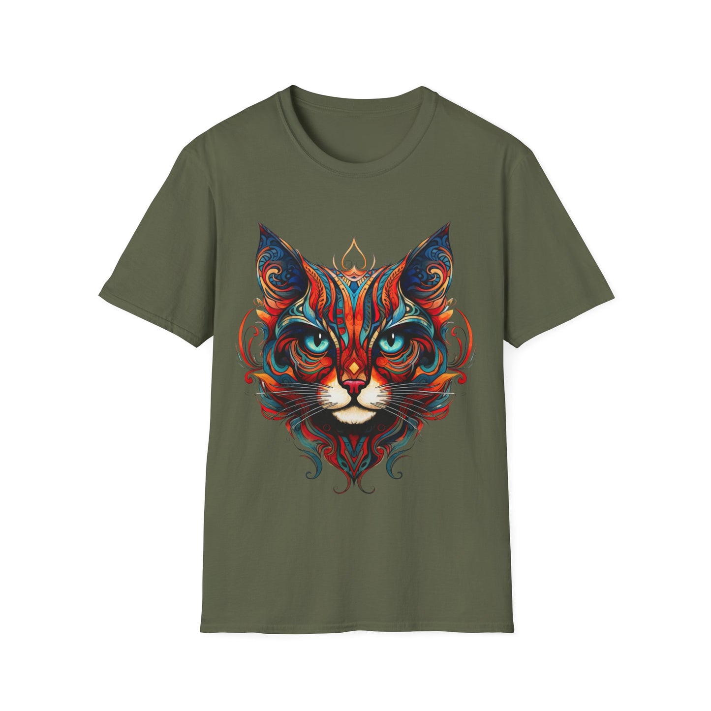 Exotic Tabby Cat Gift, Cat Lover's Shirt, Mens Woman's Unisex Shirt, Softstyle T-Shirt Tee Teeshirt Beautiful Cat Medicine Kitty Cat Shirt