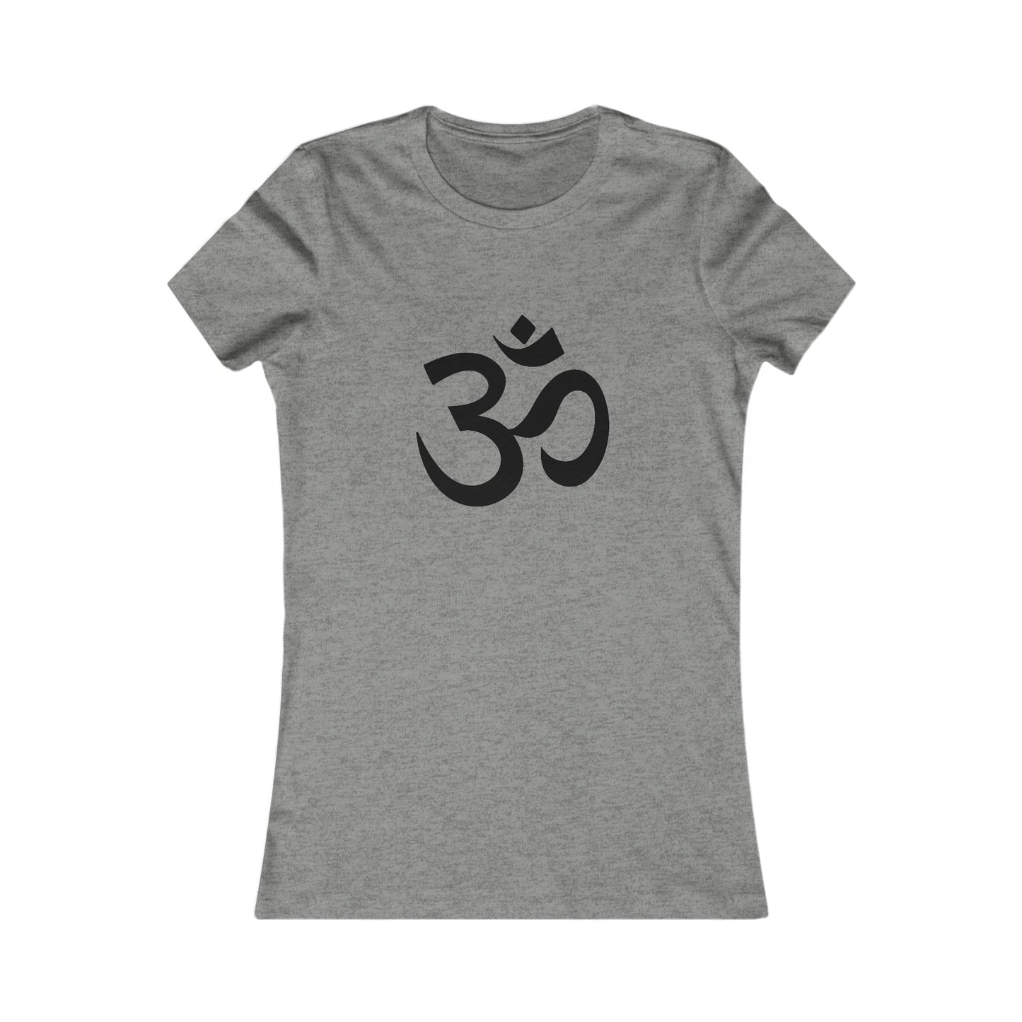 Black Om Ohm Yoga Meditation Shirt, Yoga Tees, Yoga Graphic T-shirt, Ladies Cut Graphic Tees