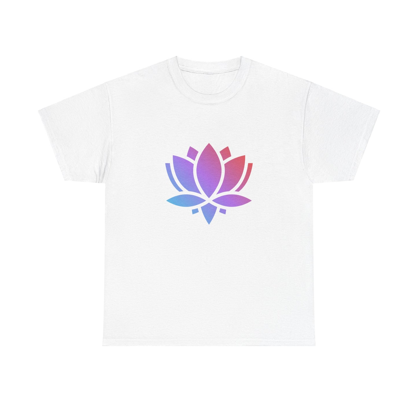 Zen Lotus Flower Tee shirt, Graphic Tees, Yoga Wear, Zen, Spiritual, Meditation Gifts Unisex Heavy Cotton  Graphic Tee T-Shirt