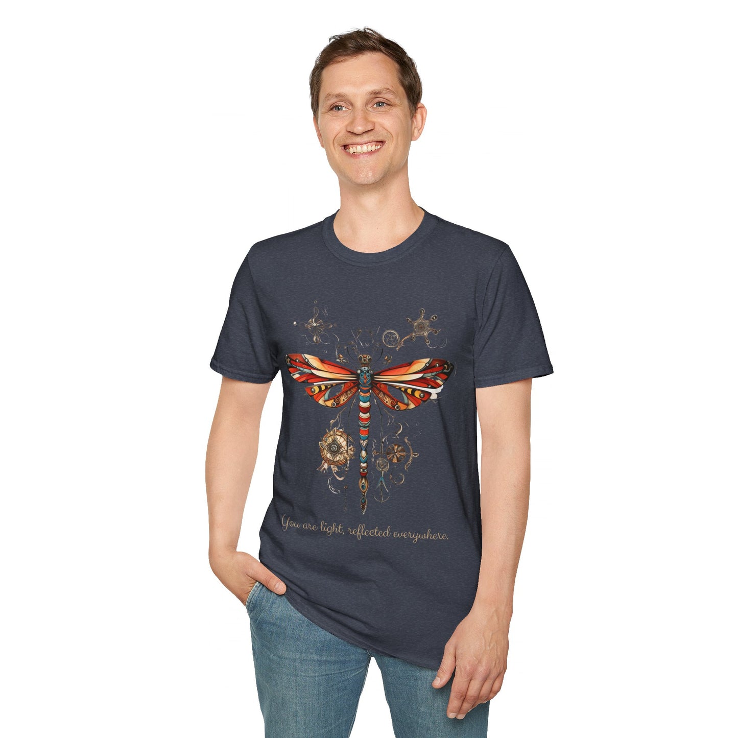 Dragonfly Gift, Dragon Fly Lover's Shirt, Mens Woman's Unisex Shirt, Softstyle T-Shirt Tee Teeshirt Steampunk elements