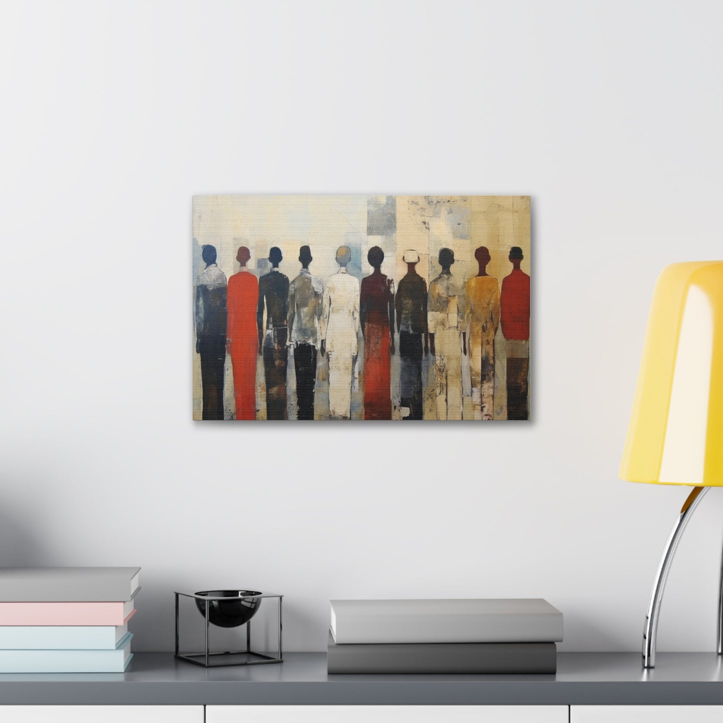 Ubuntu, Peace Between All People, People Canvas Gallery Wraps Colorful, Muted Wall Art, Wall Prints