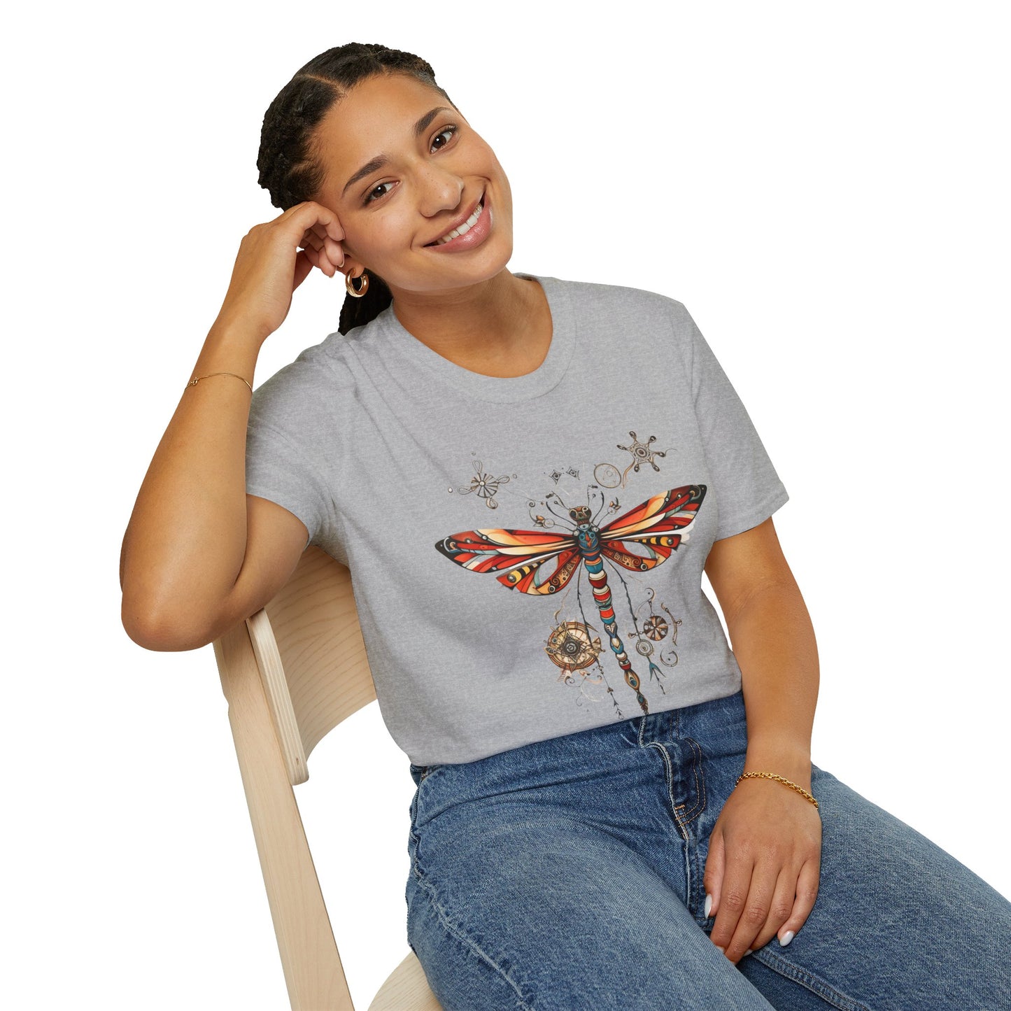 Dragonfly Gift, Dragon Fly Lover's Shirt, Mens Woman's Unisex Shirt, Softstyle T-Shirt Tee Teeshirt Steampunk elements