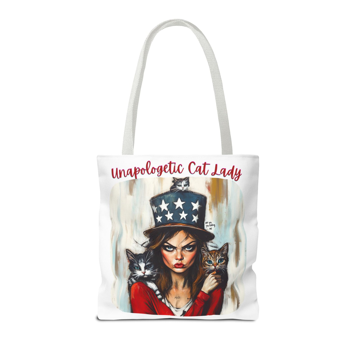 "Unapologetic Cat Lady" Childless Cat Lady Bag  Childless Cat Lady Tote Bag (AOP)