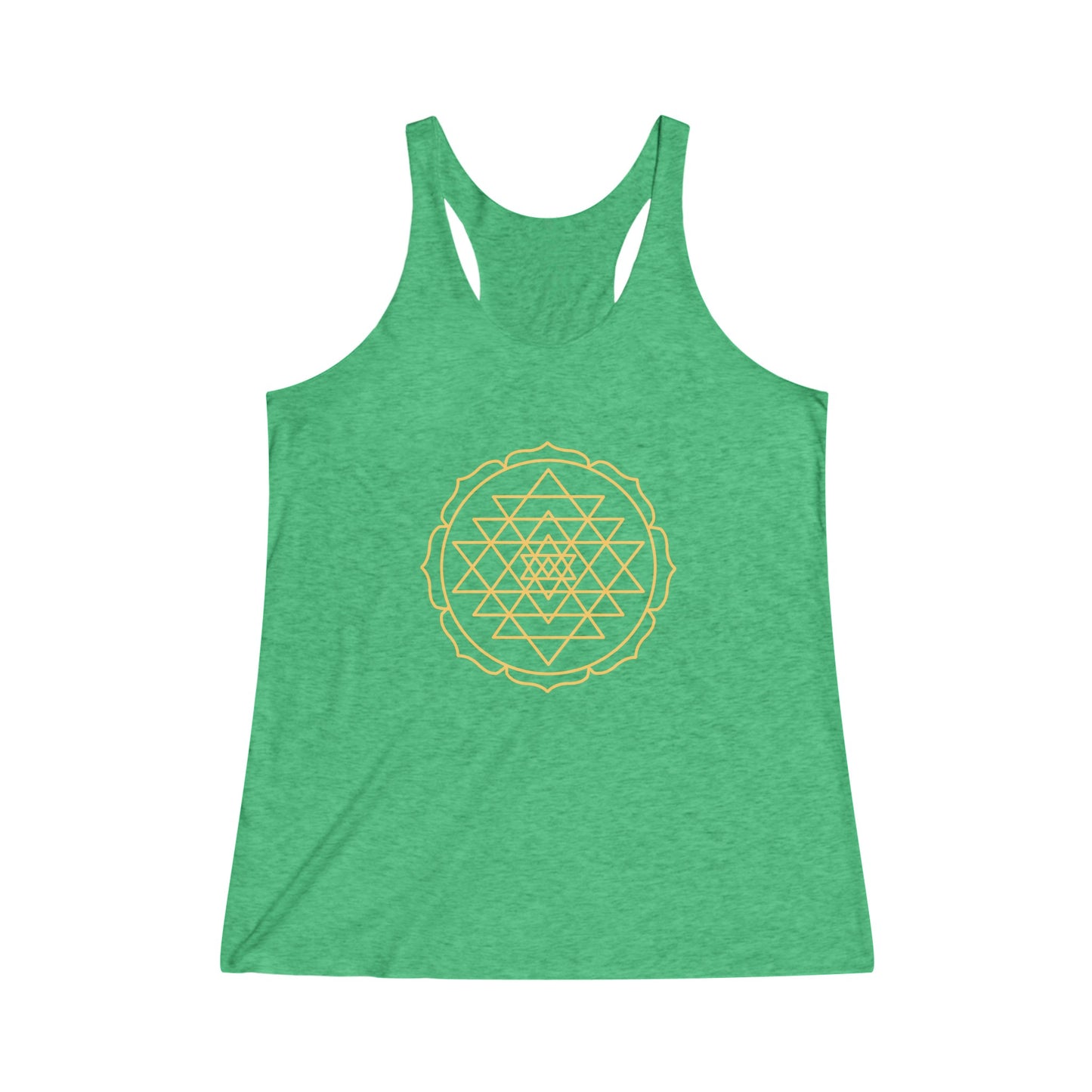 Sri Yantra, Shree Yantra, Shri Chakra, Nava Chakra, Yoga Tank Tee, Women's Yoga  Athletic Racerback Tank Top Shirt