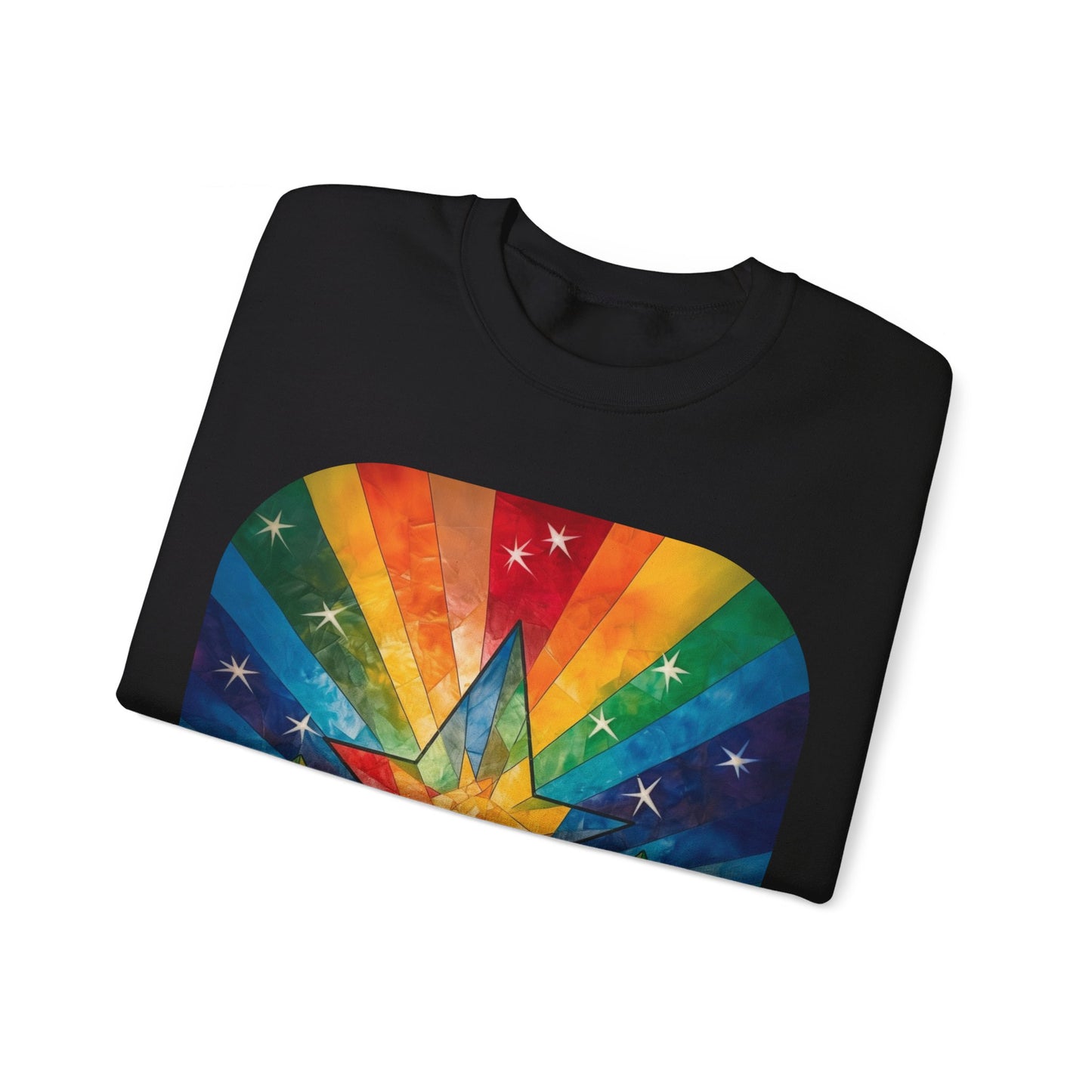 Pride LGBTQ+ Holiday Star, Winter Star, Sweatshirt Gift