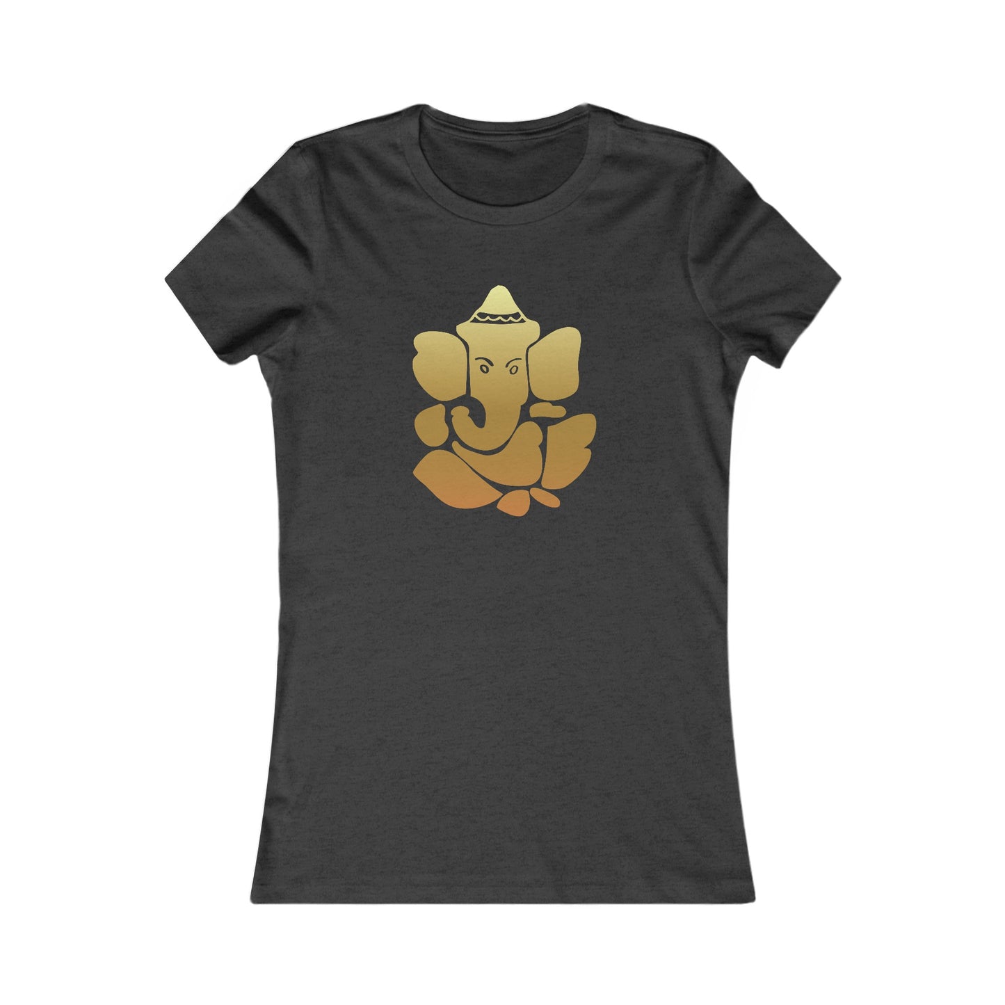 Ganesha, Ganesh Shirt, Yoga Tees, Yoga Graphic T-shirt, Ladies Cut Graphic Tees