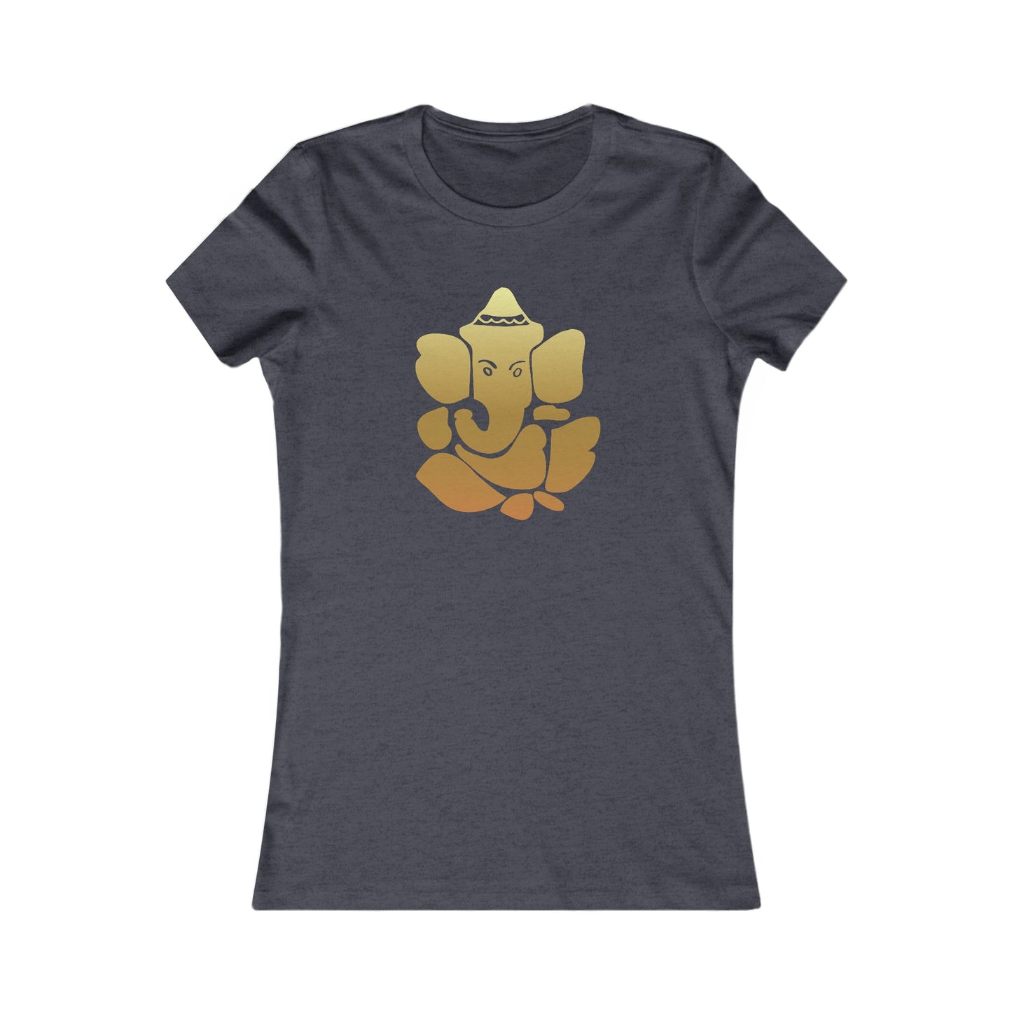 Ganesha, Ganesh Shirt, Yoga Tees, Yoga Graphic T-shirt, Ladies Cut Graphic Tees