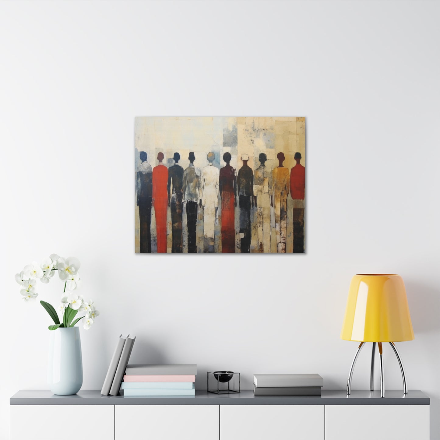 Ubuntu, Peace Between All People, People Canvas Gallery Wraps Colorful, Muted Wall Art, Wall Prints