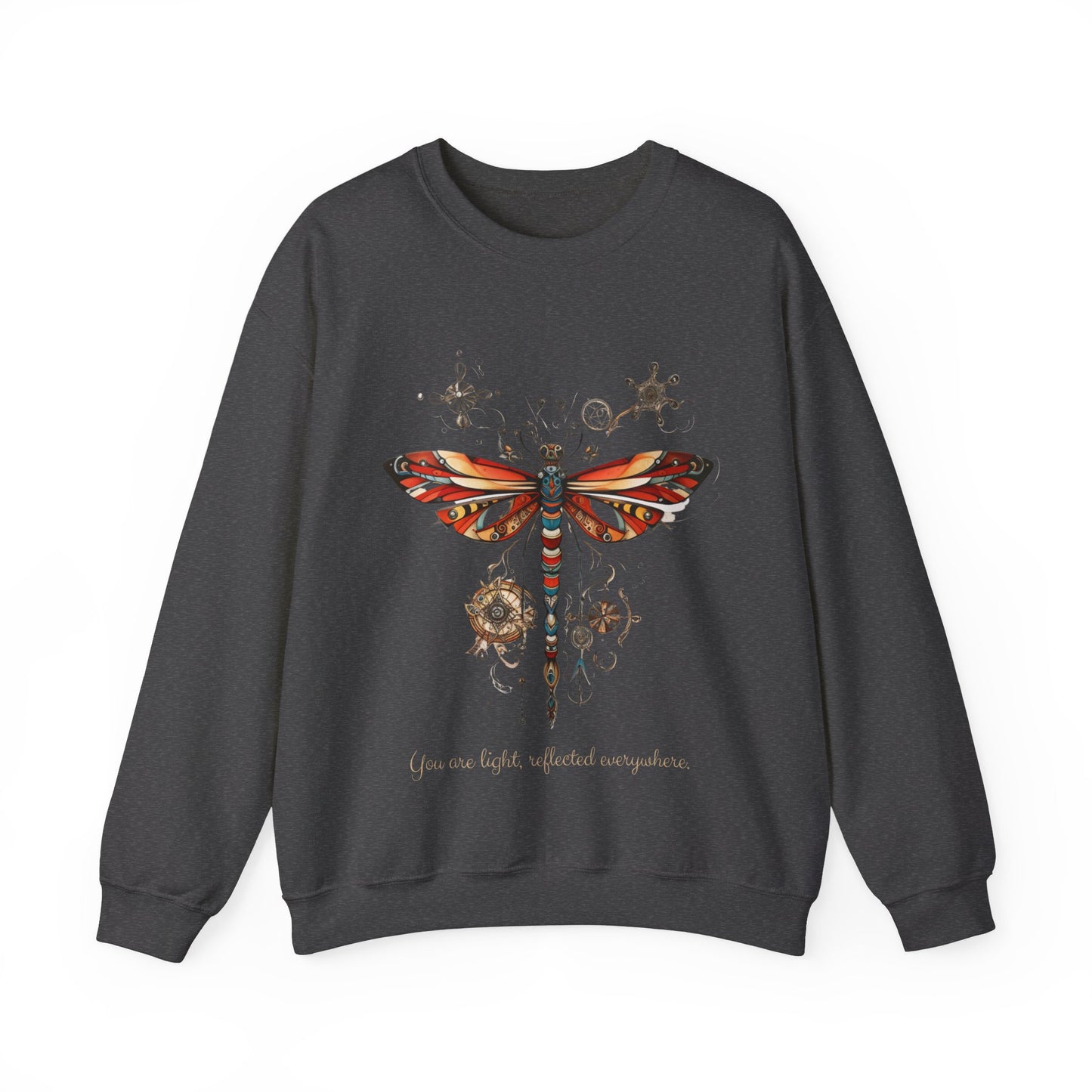 Dragonfly Shirt, Dragon Fly Lovers Gift - inspirational Unisex Long Sleeve Jersey Cotton Shirt Mens Women's Sweatshirt Sweat Shirt