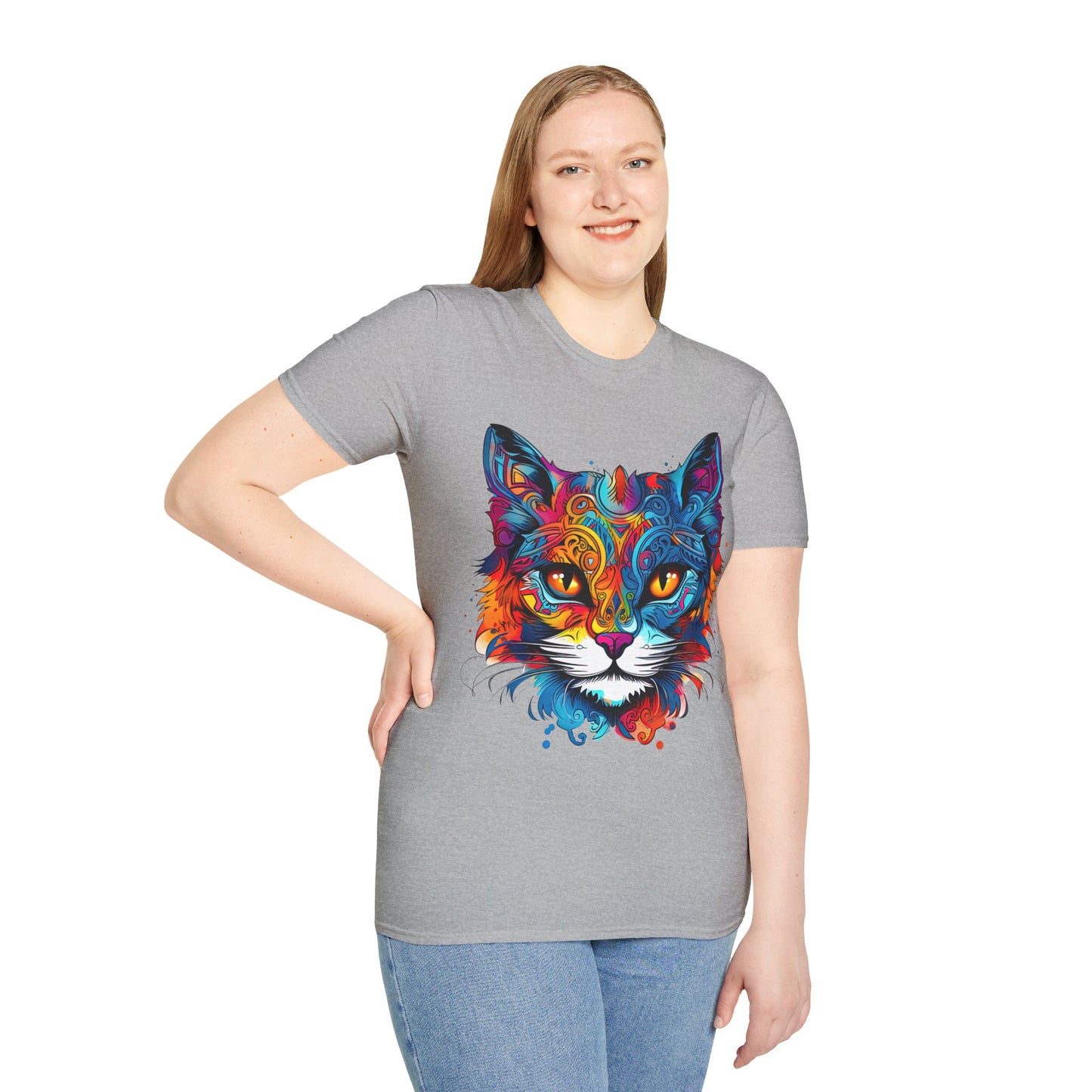 Exotic Cats Gift, Cat Lover's Shirt, Mens Woman's Unisex Shirt, Softstyle T-Shirt Tee Teeshirt Beautiful Jewel Kitty Cat Shirt