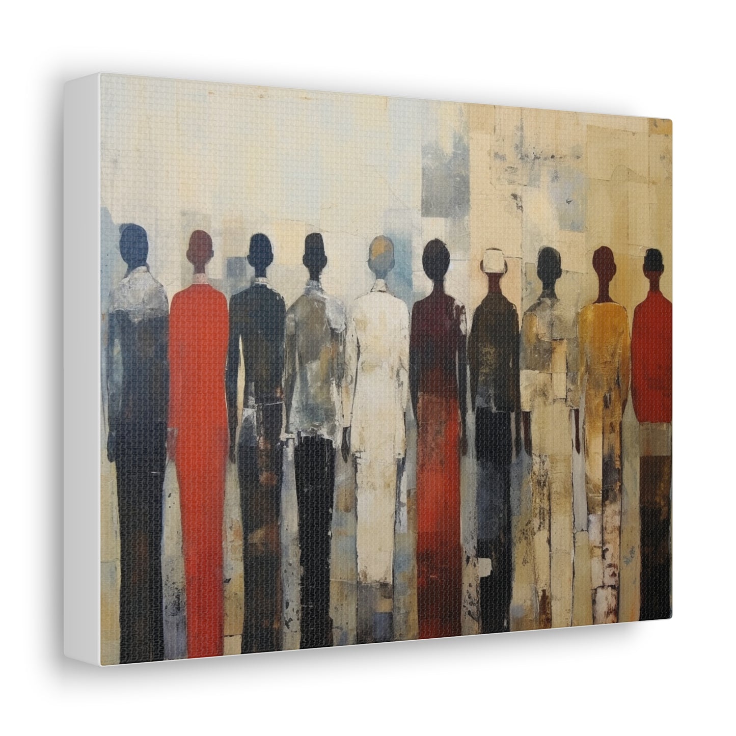 Ubuntu, Peace Between All People, People Canvas Gallery Wraps Colorful, Muted Wall Art, Wall Prints