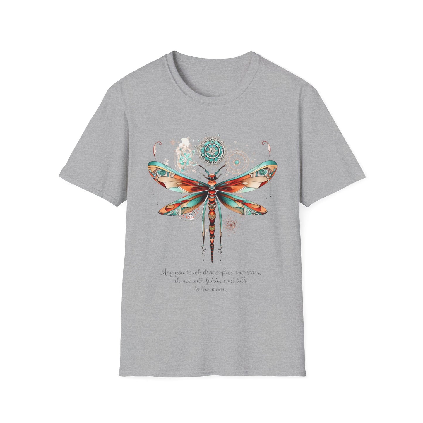 Dragonfly Gift, Dragon Fly Lover's Shirt, Mens Woman's Unisex Shirt, Softstyle T-Shirt Tee Teeshirt Dragonfly Magic