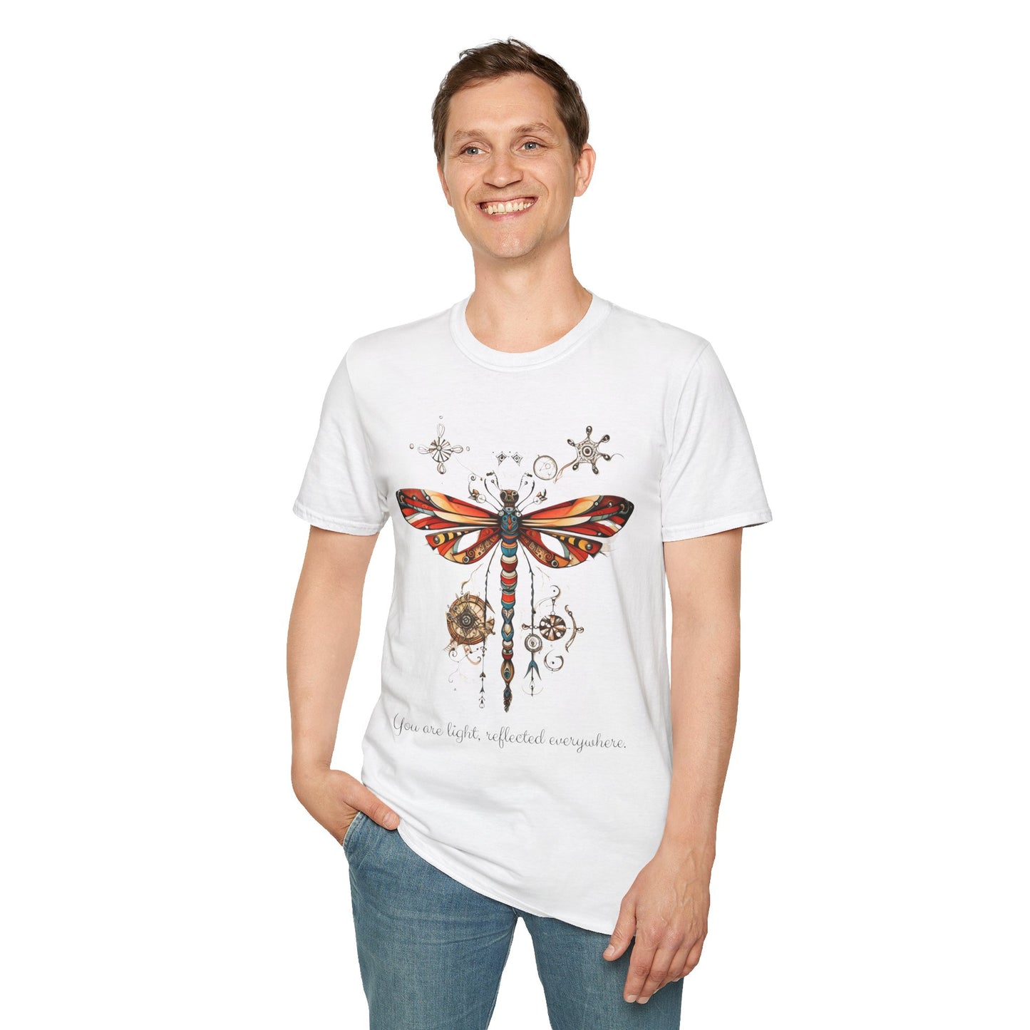 Dragonfly Gift, Dragon Fly Lover's Shirt, Mens Woman's Unisex Shirt, Softstyle T-Shirt Tee Teeshirt Steampunk elements