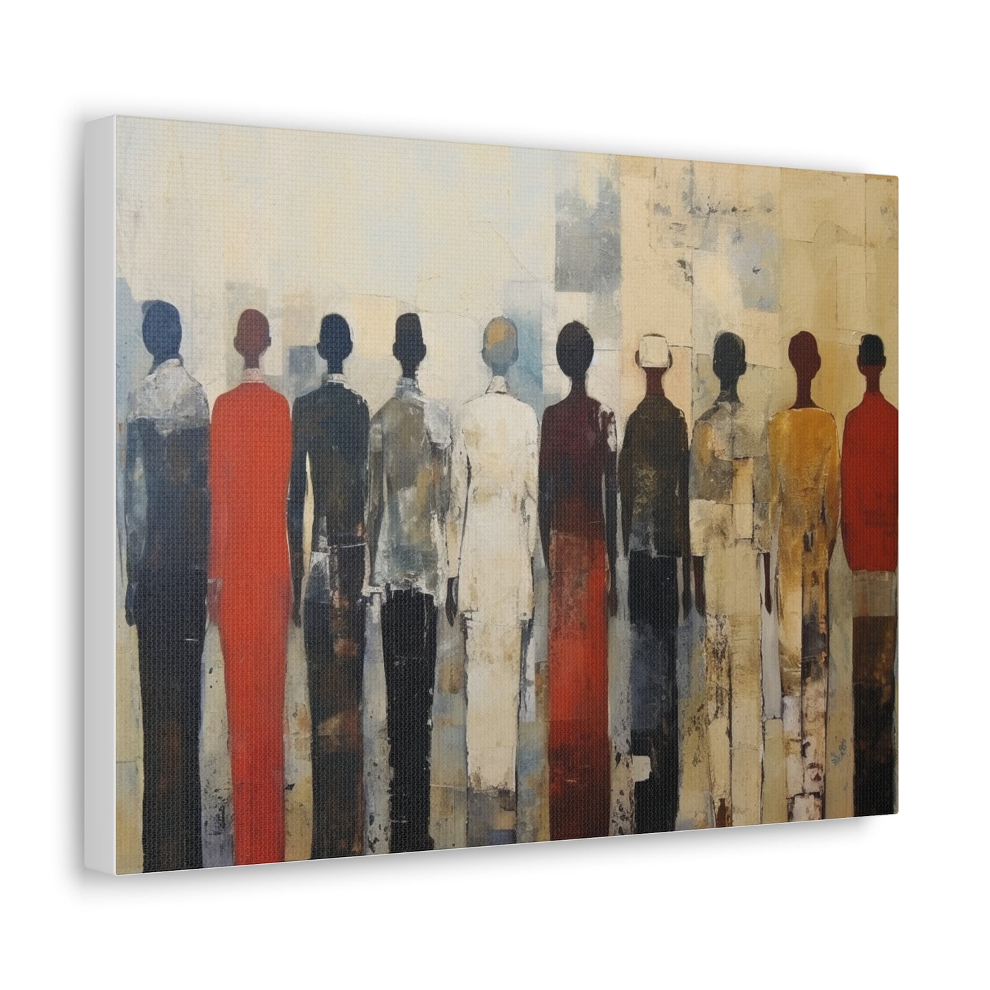 Ubuntu, Peace Between All People, People Canvas Gallery Wraps Colorful, Muted Wall Art, Wall Prints