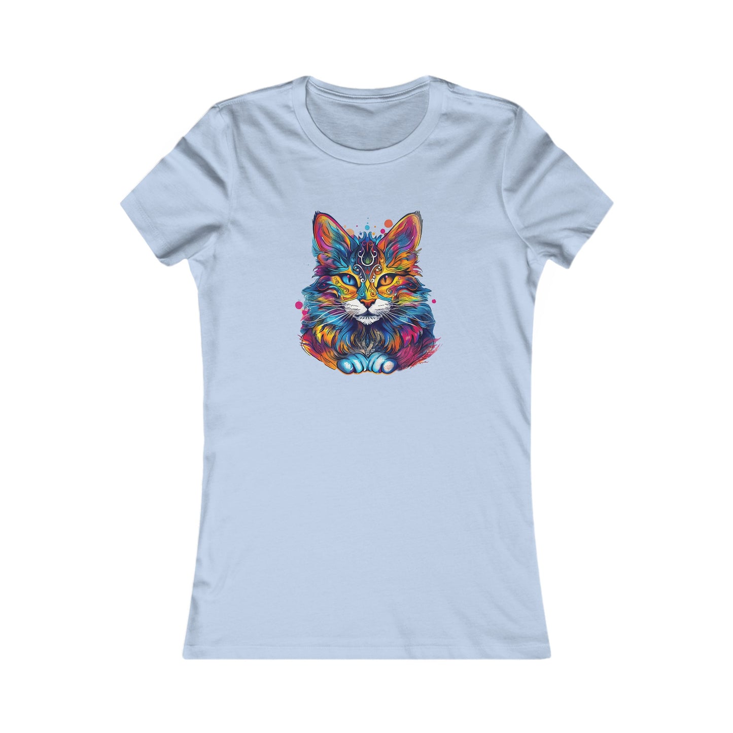 Maine Coon Princess Cat Shirt - Cat Lovers Gift - Ladies Cut T-Shirt, Graphic Tee