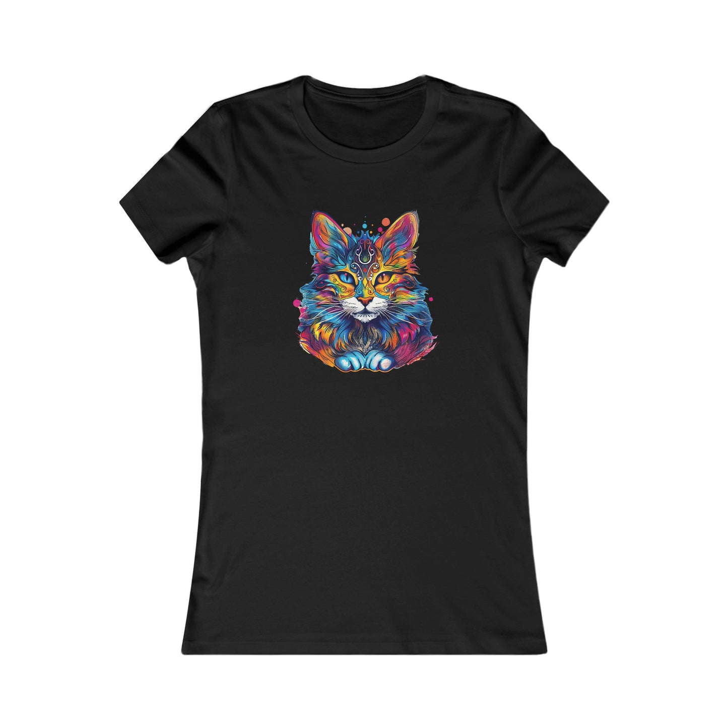 Maine Coon Princess Cat Shirt - Cat Lovers Gift - Ladies Cut T-Shirt, Graphic Tee