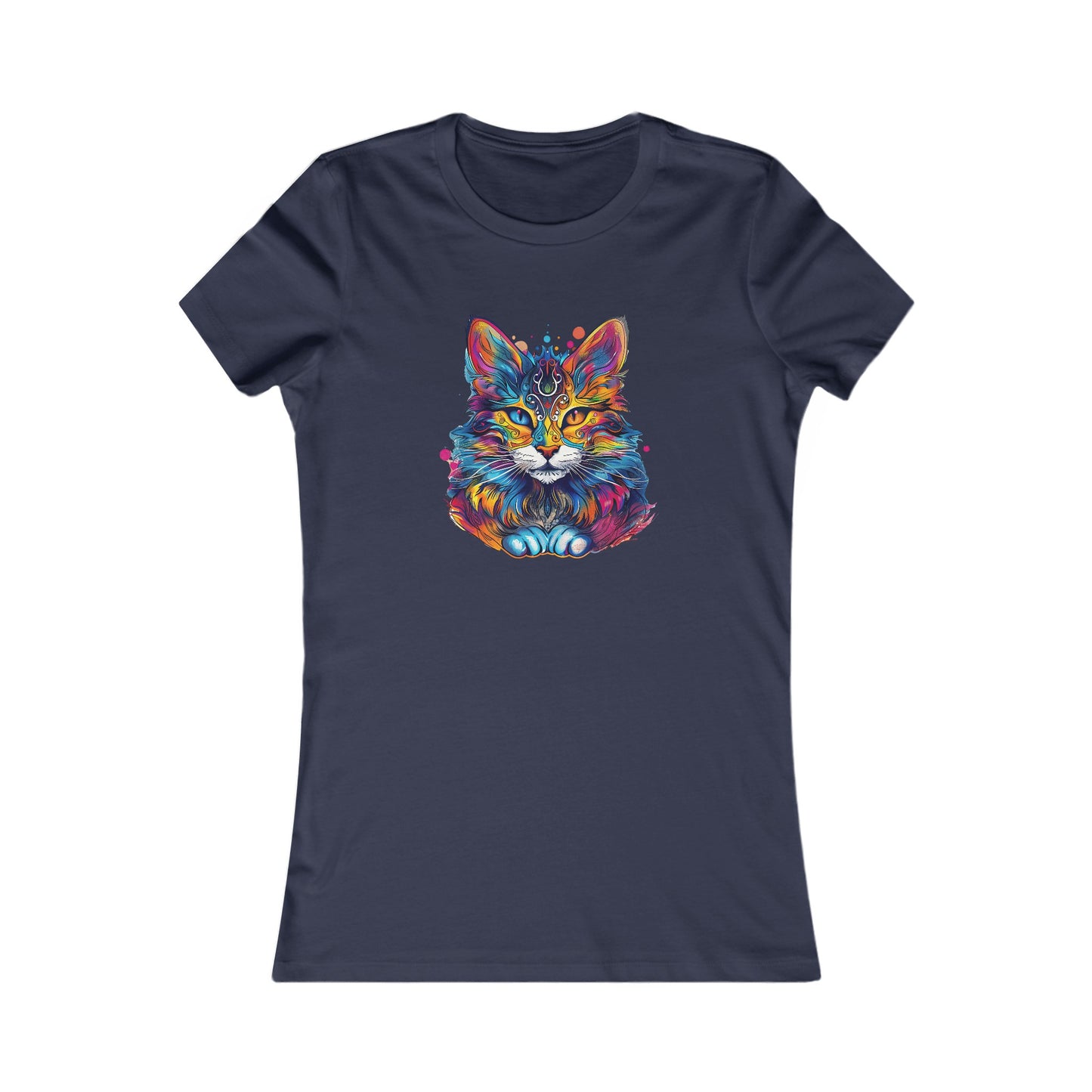 Maine Coon Princess Cat Shirt - Cat Lovers Gift - Ladies Cut T-Shirt, Graphic Tee