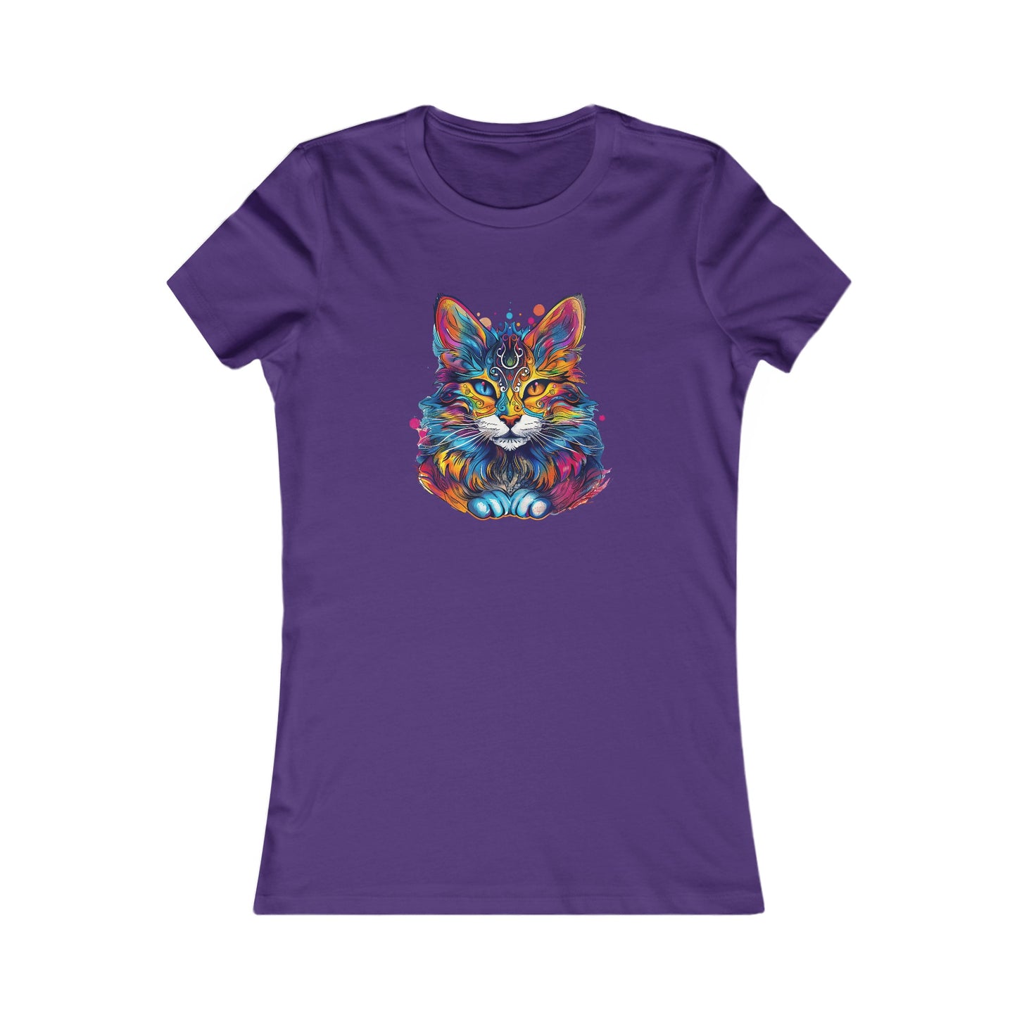 Maine Coon Princess Cat Shirt - Cat Lovers Gift - Ladies Cut T-Shirt, Graphic Tee