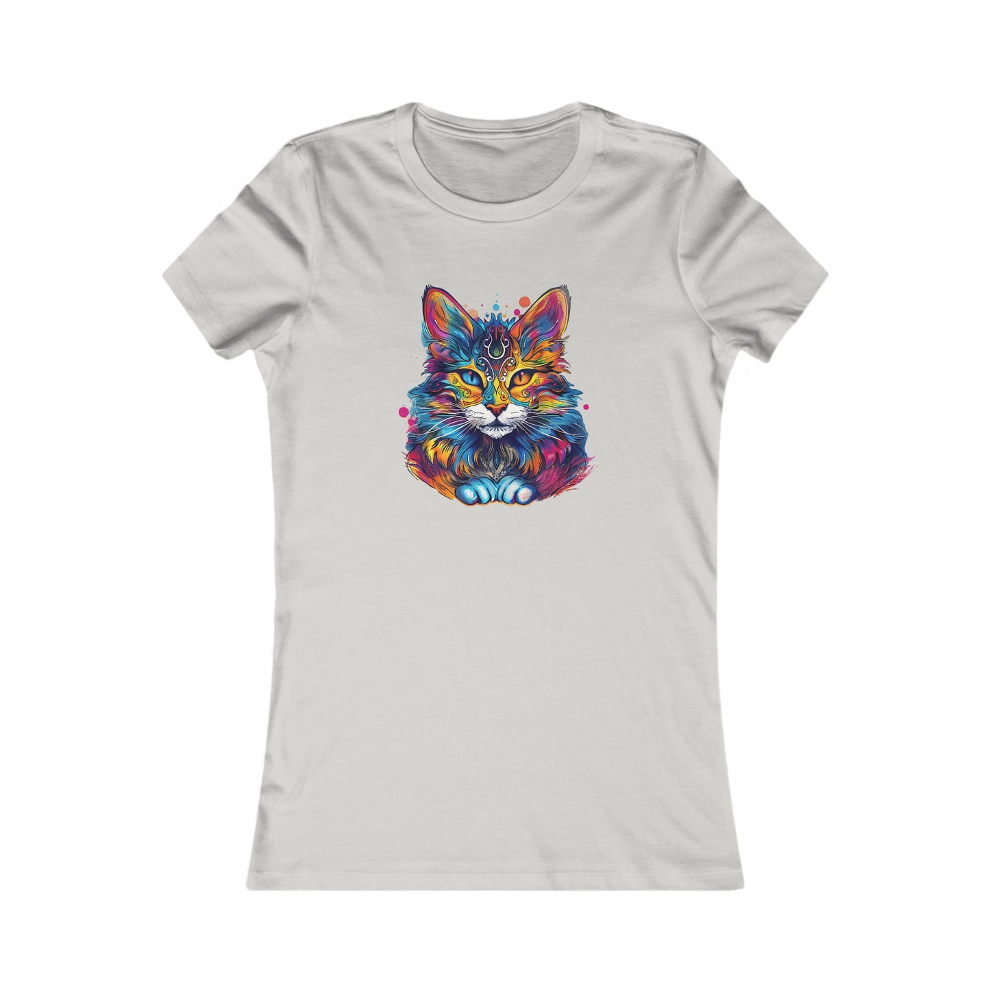 Maine Coon Princess Cat Shirt - Cat Lovers Gift - Ladies Cut T-Shirt, Graphic Tee