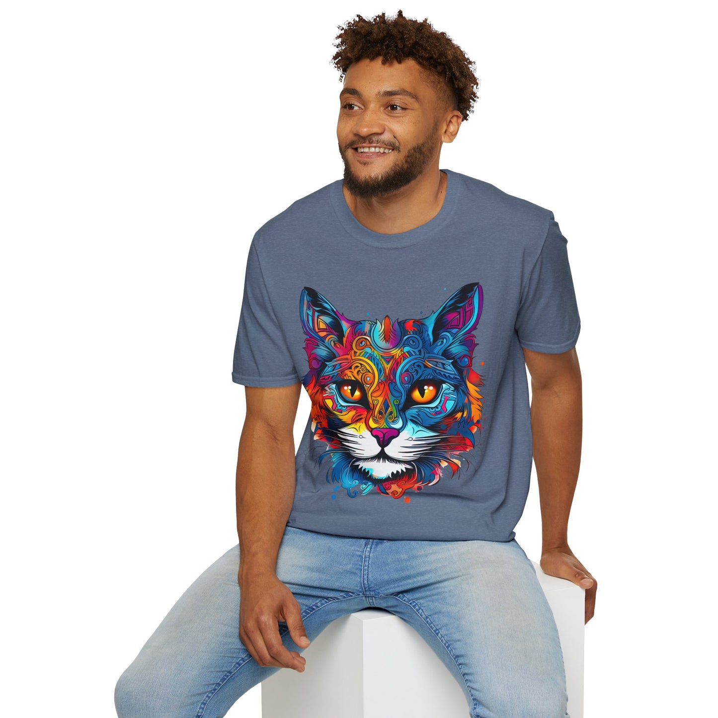 Exotic Cats Gift, Cat Lover's Shirt, Mens Woman's Unisex Shirt, Softstyle T-Shirt Tee Teeshirt Beautiful Jewel Kitty Cat Shirt