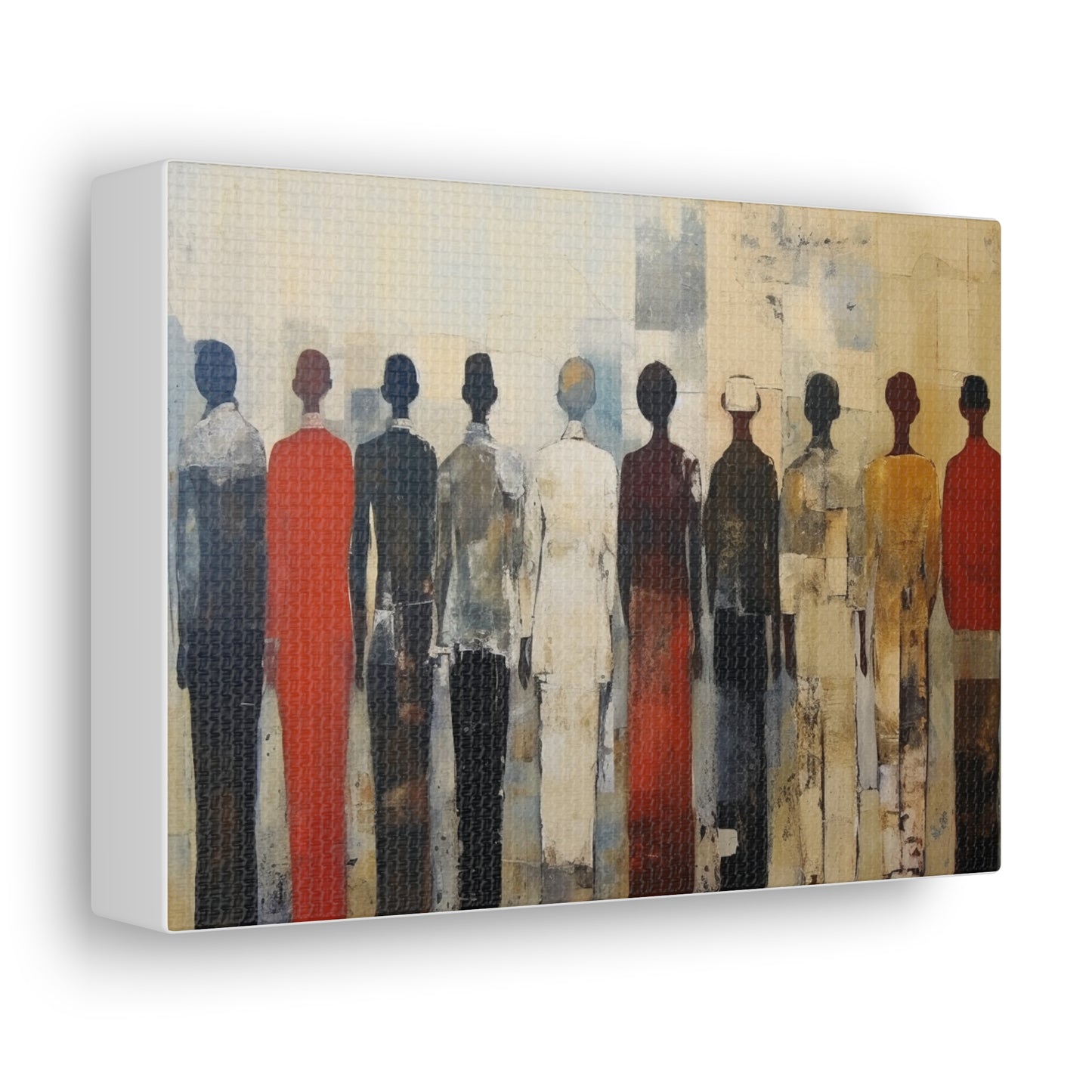 Ubuntu, Peace Between All People, People Canvas Gallery Wraps Colorful, Muted Wall Art, Wall Prints