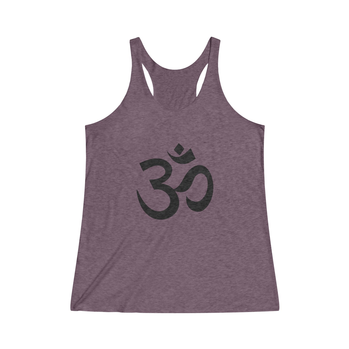 Om, Ohm Tee Shirt,  Women's Yoga Shirt, Athletic Racerback Tank Top Shirt