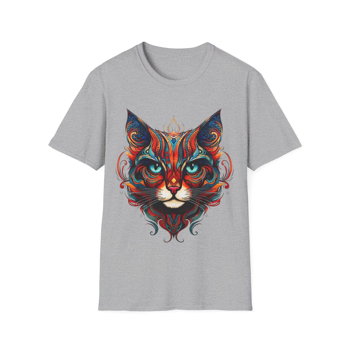 Exotic Tabby Cat Gift, Cat Lover's Shirt, Mens Woman's Unisex Shirt, Softstyle T-Shirt Tee Teeshirt Beautiful Cat Medicine Kitty Cat Shirt