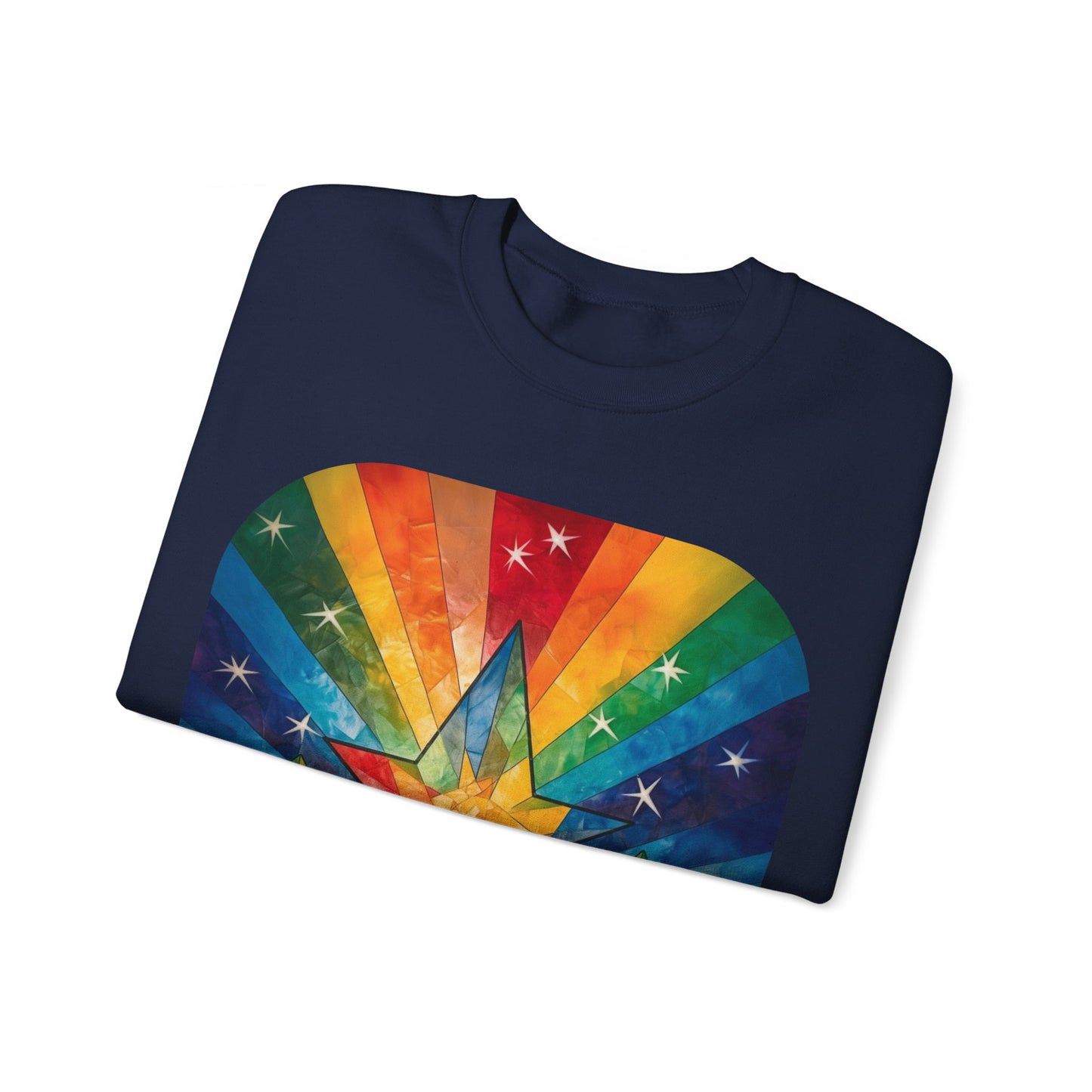 Pride LGBTQ+ Holiday Star, Winter Star, Sweatshirt Gift