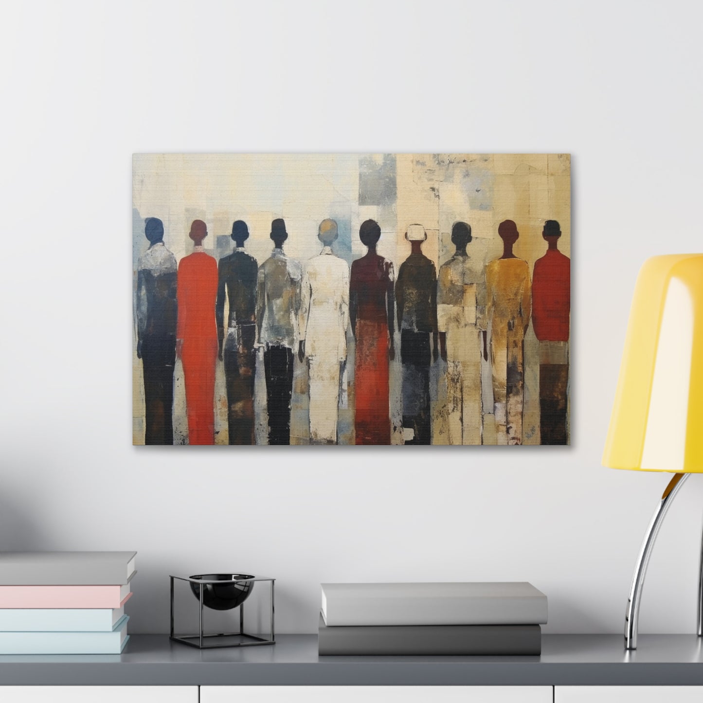 Ubuntu, Peace Between All People, People Canvas Gallery Wraps Colorful, Muted Wall Art, Wall Prints