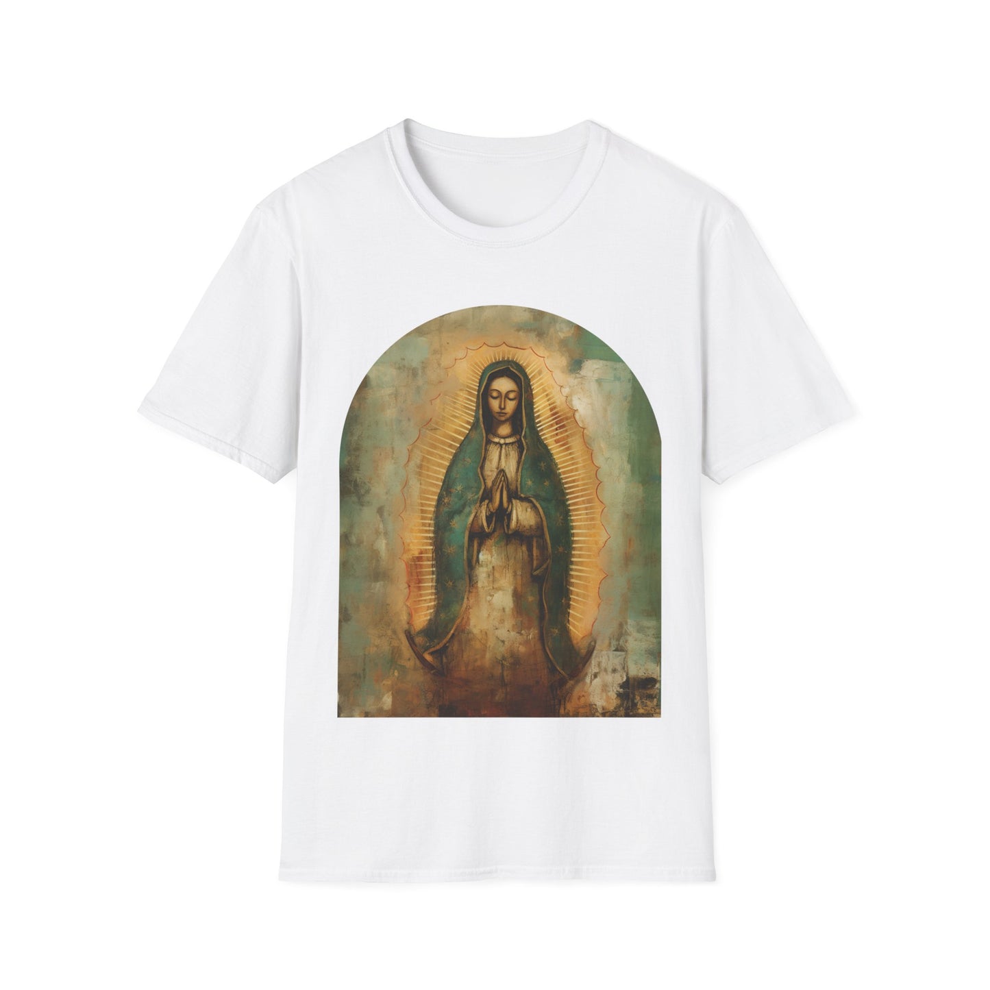 Our Lady Guadalupe Mens Woman's Unisex Shirt, Softstyle T-Shirt Tee Teeshirt