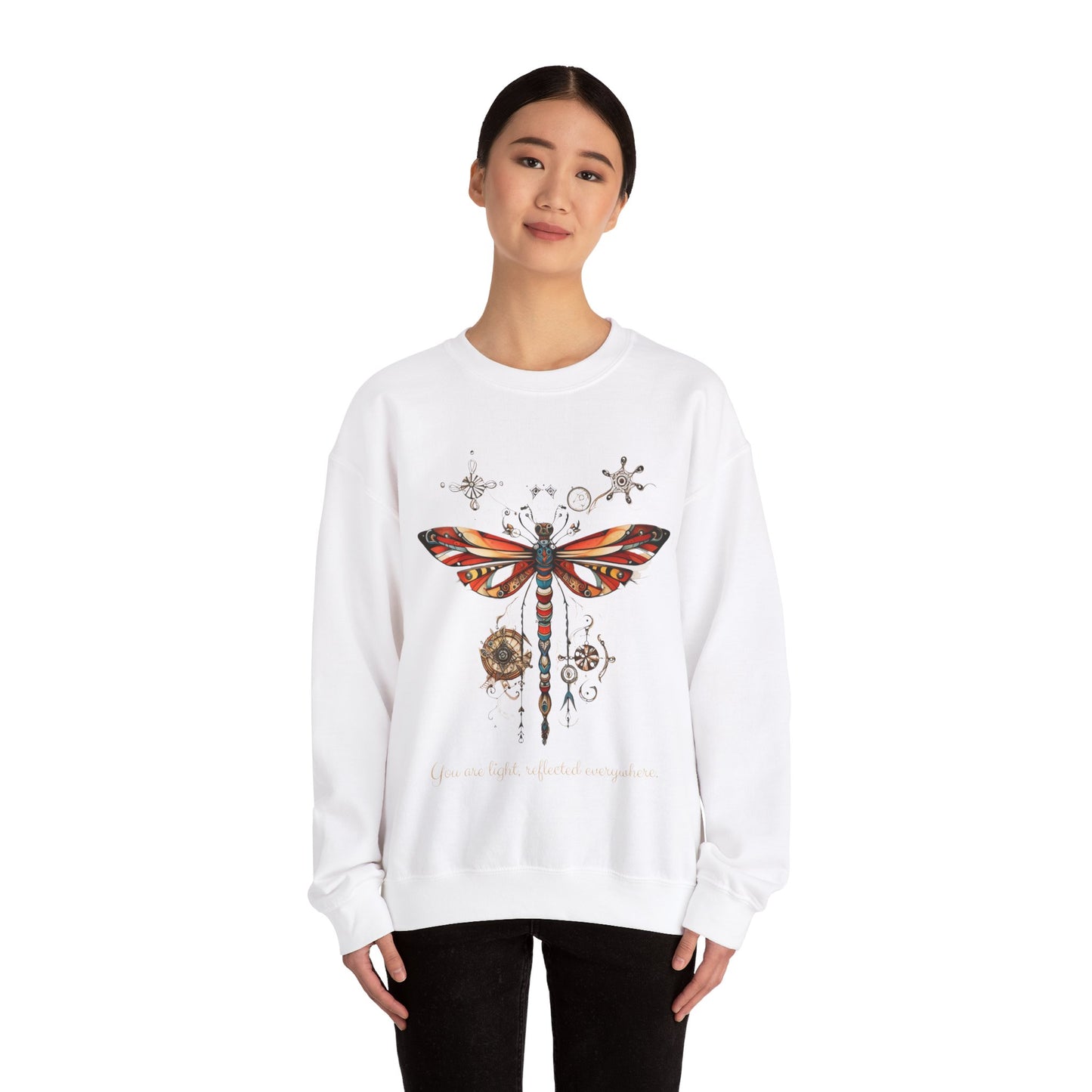 Dragonfly Shirt, Dragon Fly Lovers Gift - inspirational Unisex Long Sleeve Jersey Cotton Shirt Mens Women's Sweatshirt Sweat Shirt