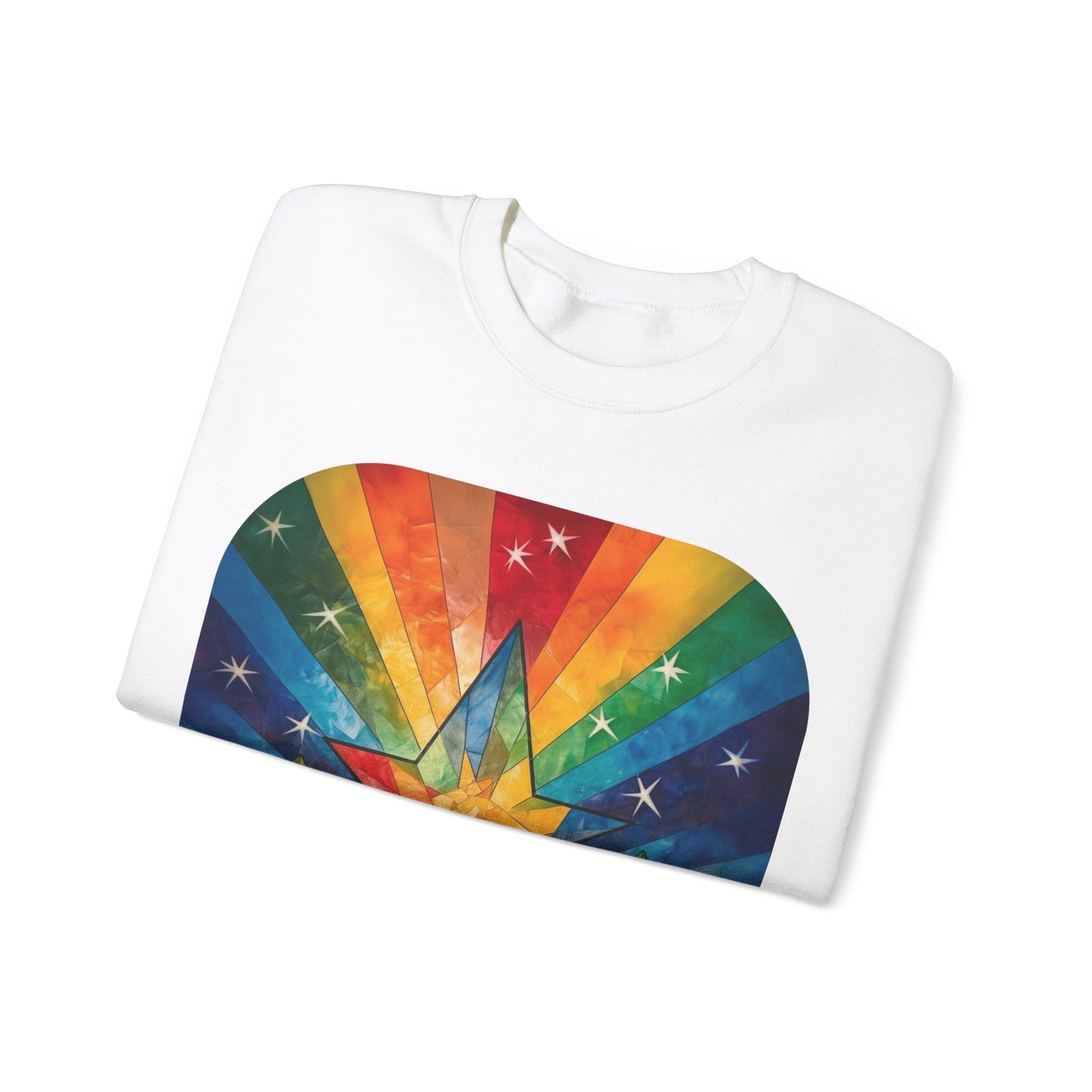 Pride LGBTQ+ Holiday Star, Winter Star, Sweatshirt Gift