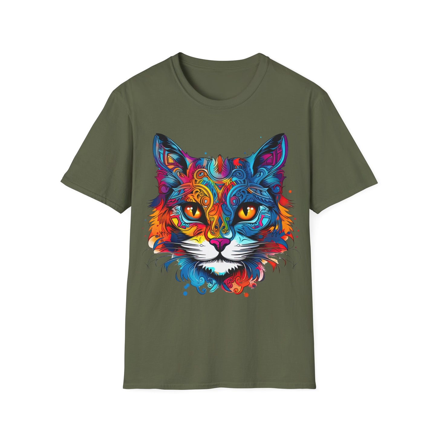 Exotic Cats Gift, Cat Lover's Shirt, Mens Woman's Unisex Shirt, Softstyle T-Shirt Tee Teeshirt Beautiful Jewel Kitty Cat Shirt