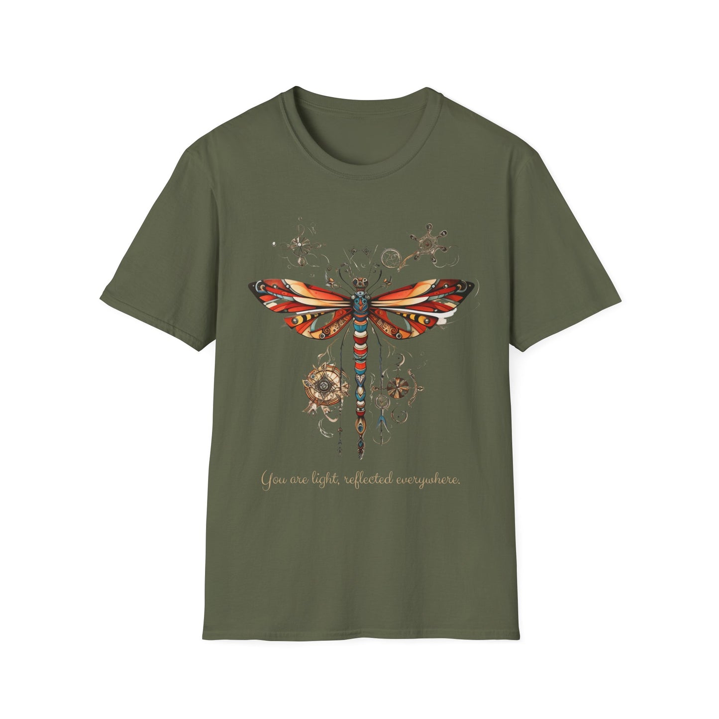 Dragonfly Gift, Dragon Fly Lover's Shirt, Mens Woman's Unisex Shirt, Softstyle T-Shirt Tee Teeshirt Steampunk elements