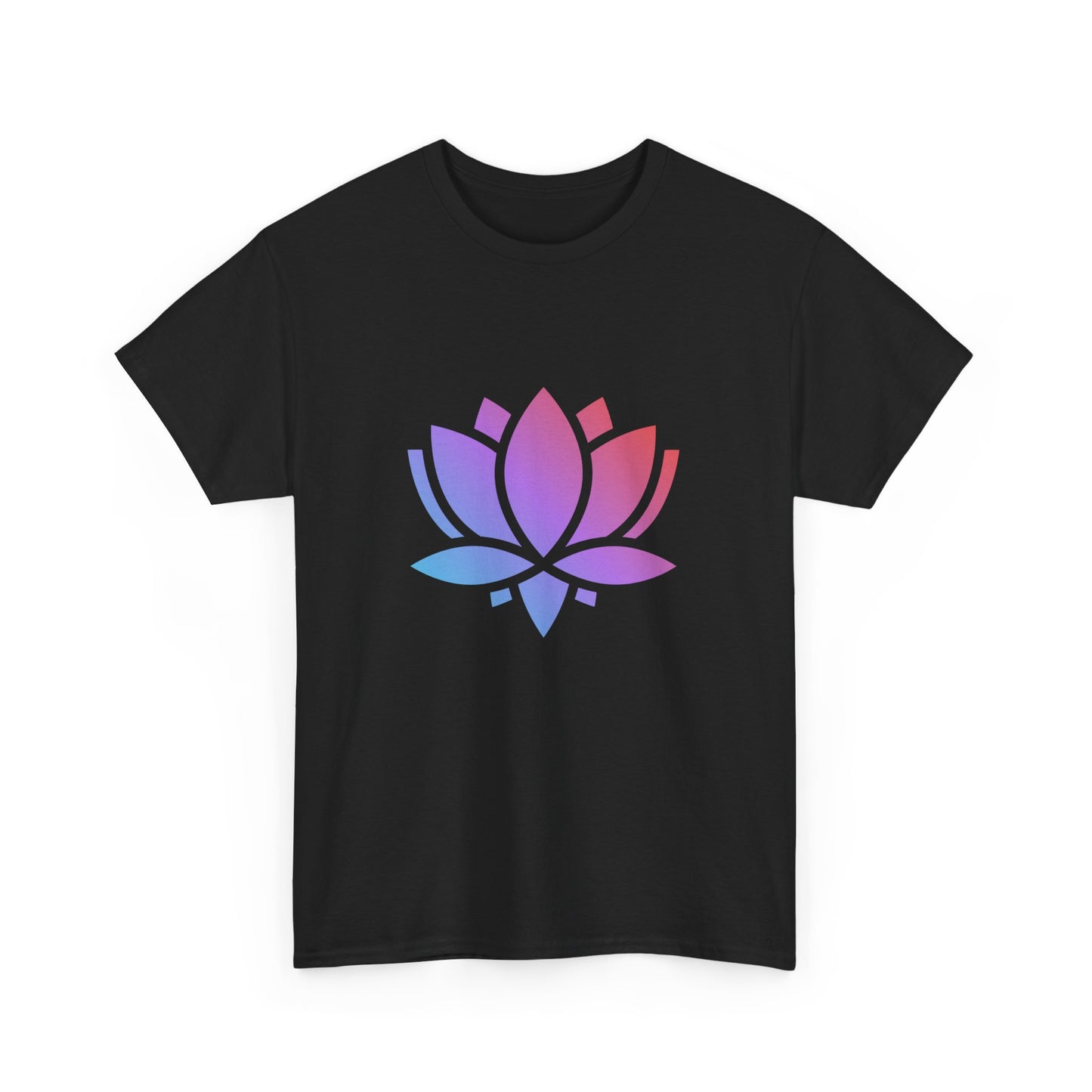 Zen Lotus Flower Tee shirt, Graphic Tees, Yoga Wear, Zen, Spiritual, Meditation Gifts Unisex Heavy Cotton  Graphic Tee T-Shirt