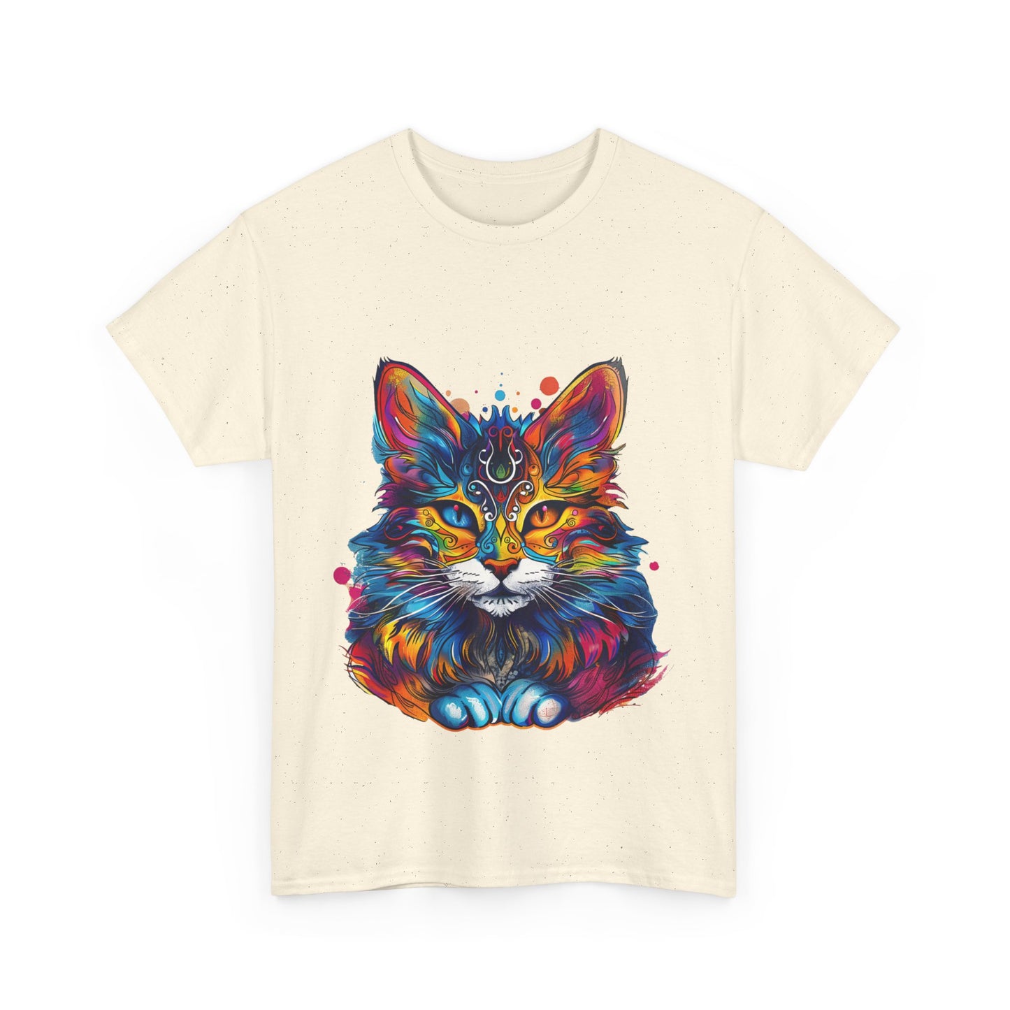 Princess, Maine Coon Fluffy Cat, Royalty Cat, Cat Gift Unisex Heavy Cotton Tee T-Shirt