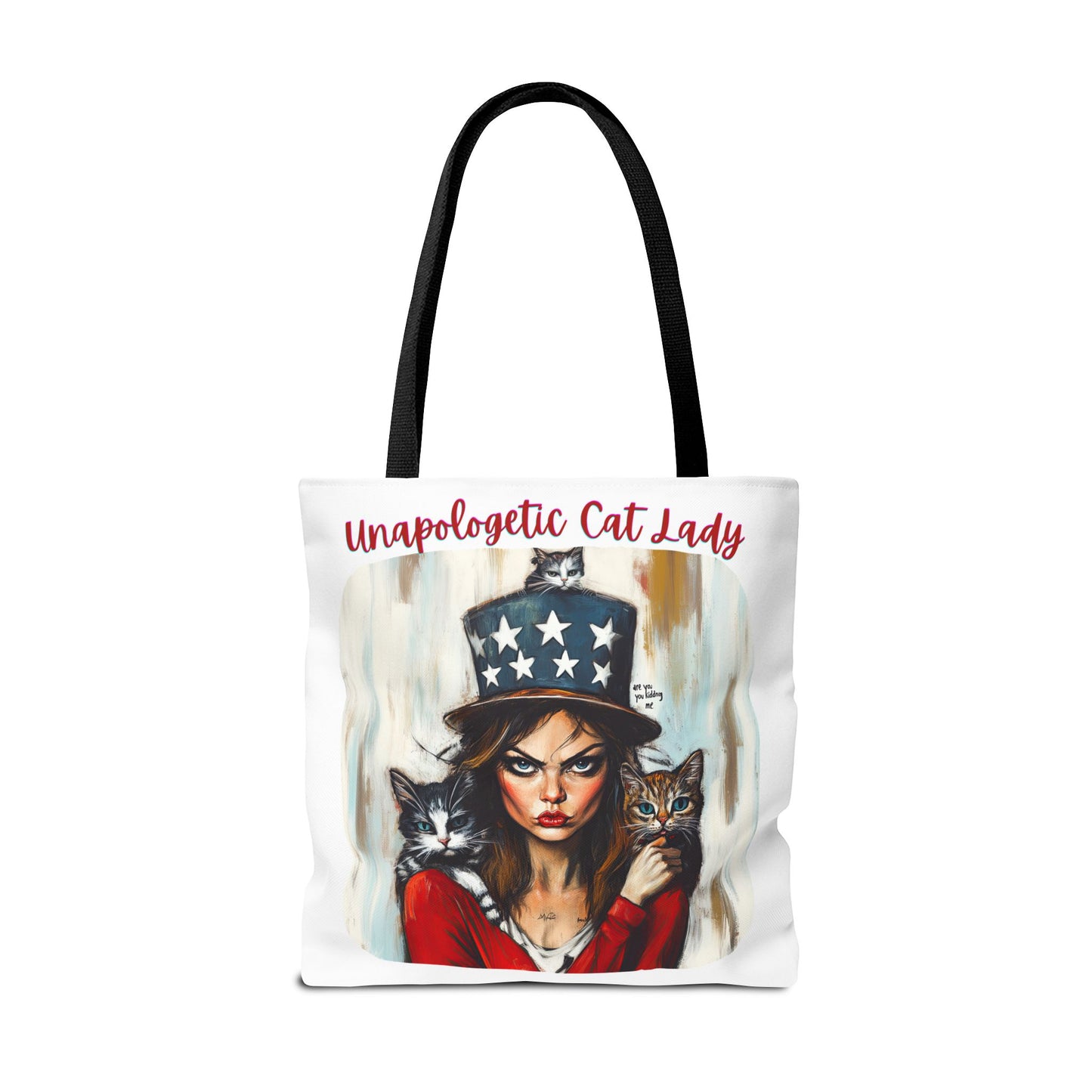 "Unapologetic Cat Lady" Childless Cat Lady Bag  Childless Cat Lady Tote Bag (AOP)