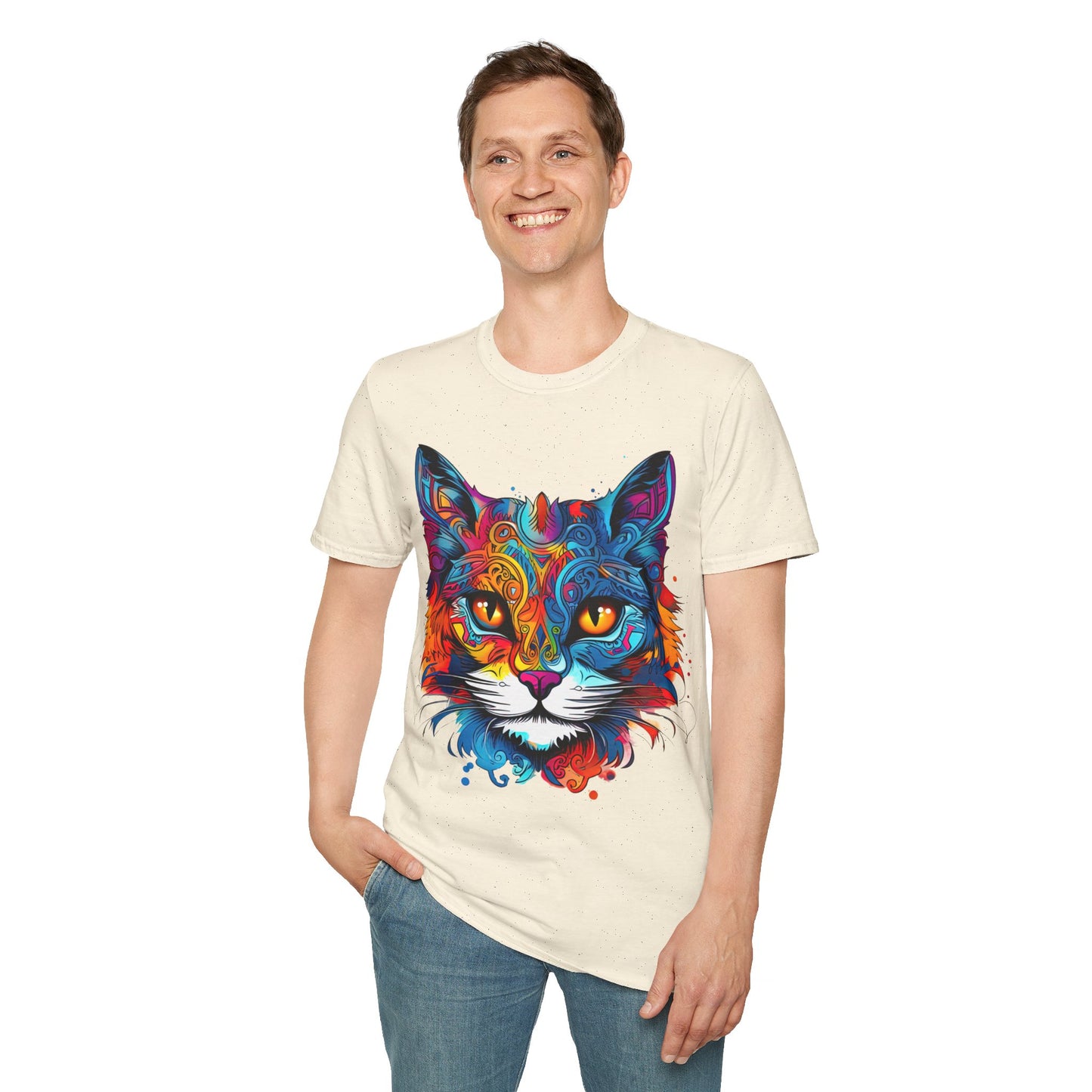 Exotic Cats Gift, Cat Lover's Shirt, Mens Woman's Unisex Shirt, Softstyle T-Shirt Tee Teeshirt Beautiful Jewel Kitty Cat Shirt