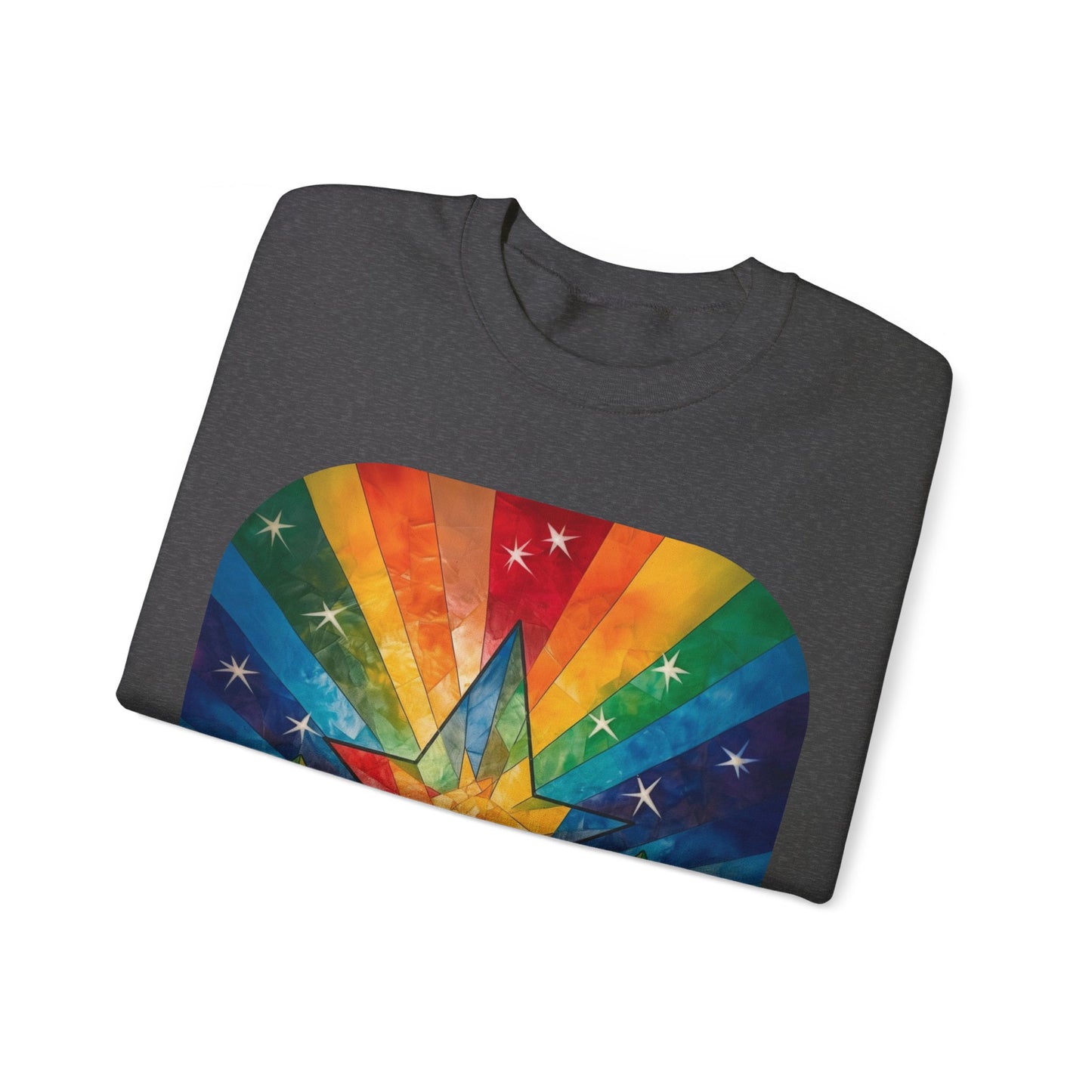 Pride LGBTQ+ Holiday Star, Winter Star, Sweatshirt Gift