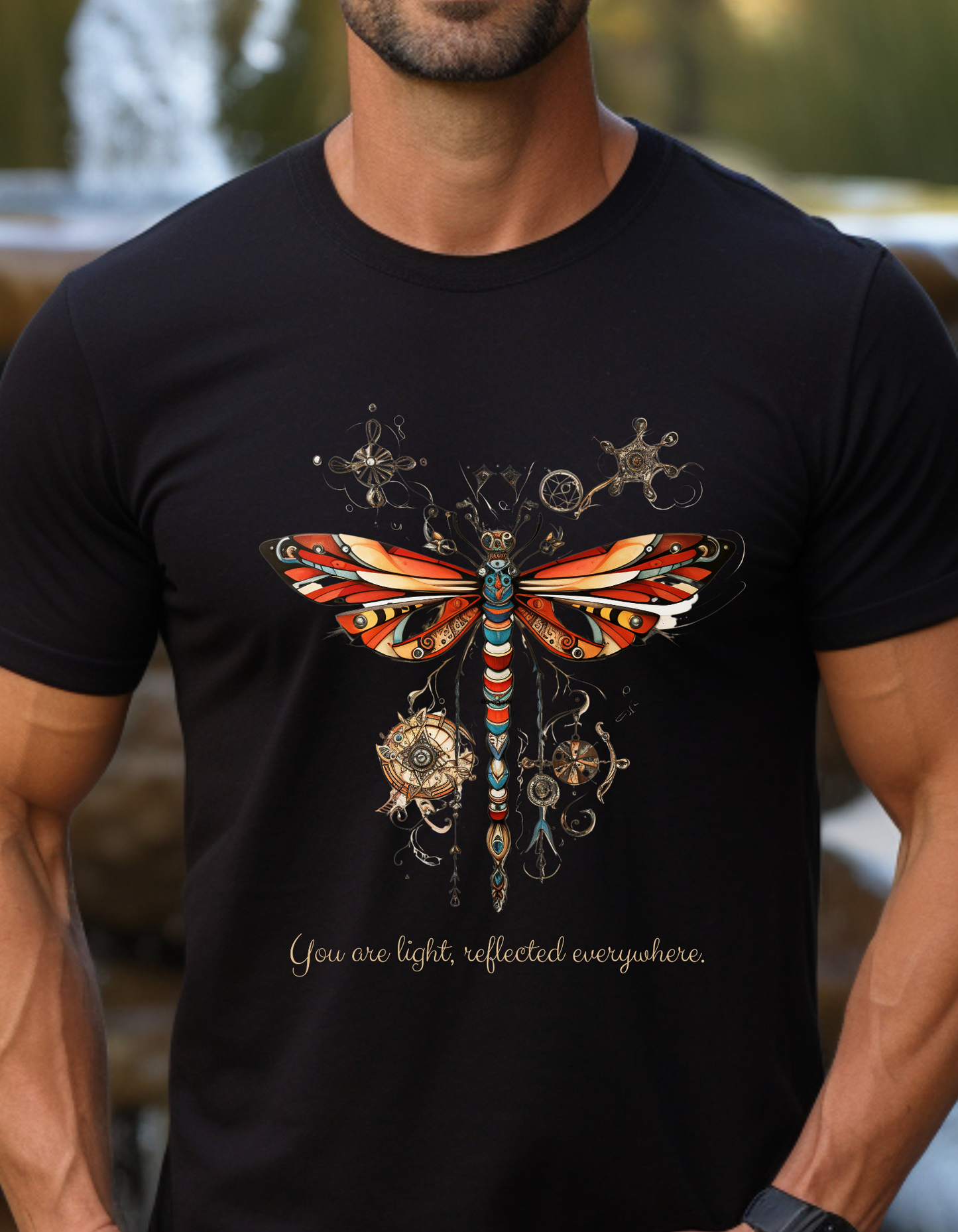 Dragonfly Gift, Dragon Fly Lover's Shirt, Mens Woman's Unisex Shirt, Softstyle T-Shirt Tee Teeshirt Steampunk elements