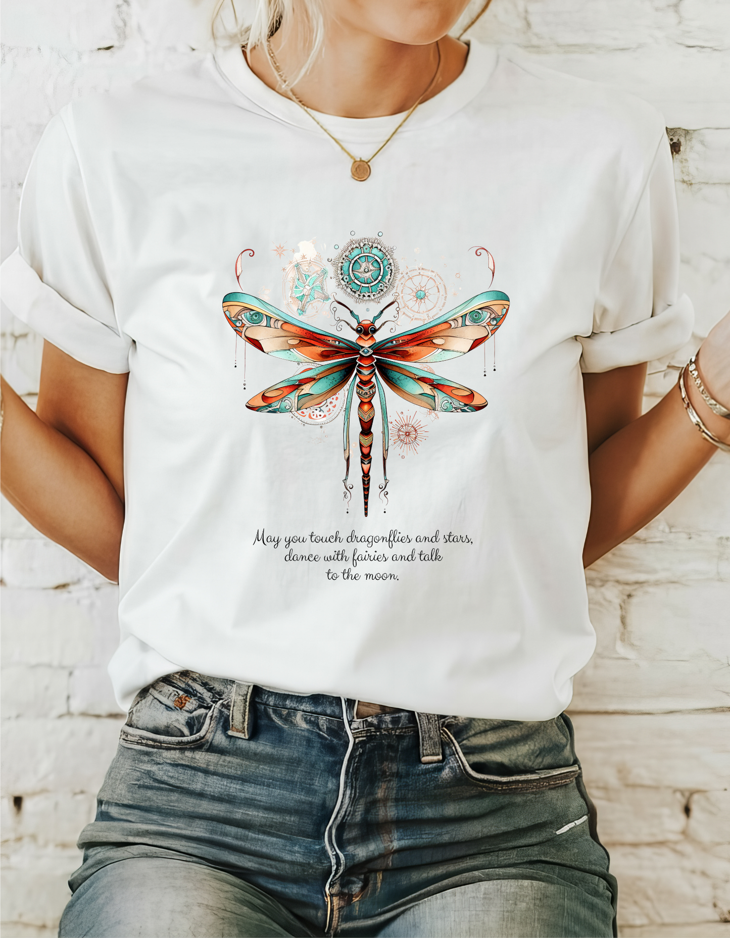 Dragonfly Gift, Dragon Fly Lover's Shirt, Mens Woman's Unisex Shirt, Softstyle T-Shirt Tee Teeshirt Dragonfly Magic