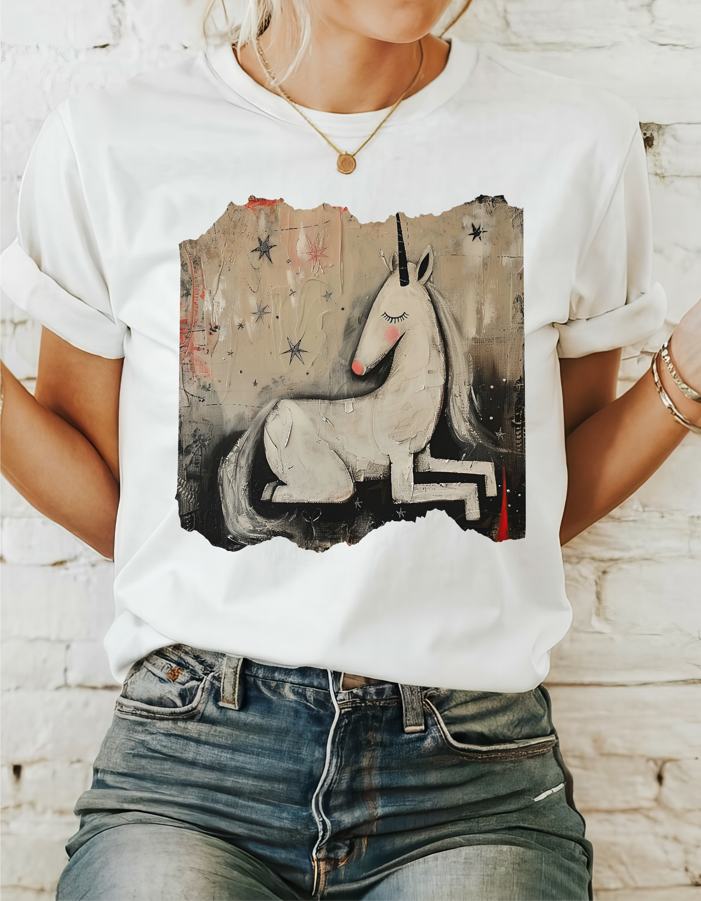 Sleepy Unicorn! Unicorn Lovers Graphic Tee Unisex Heavy Cotton Tee T-Shirt