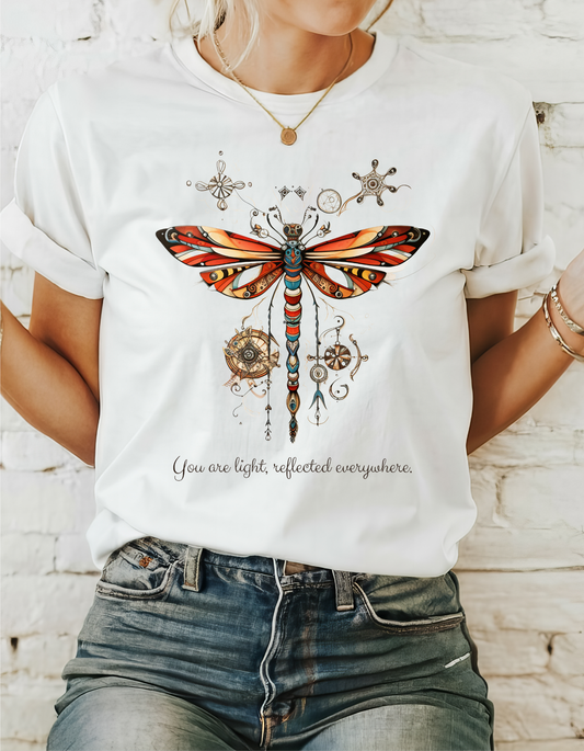 Dragonfly Gift, Dragon Fly Lover's Shirt, Mens Woman's Unisex Shirt, Softstyle T-Shirt Tee Teeshirt Steampunk elements